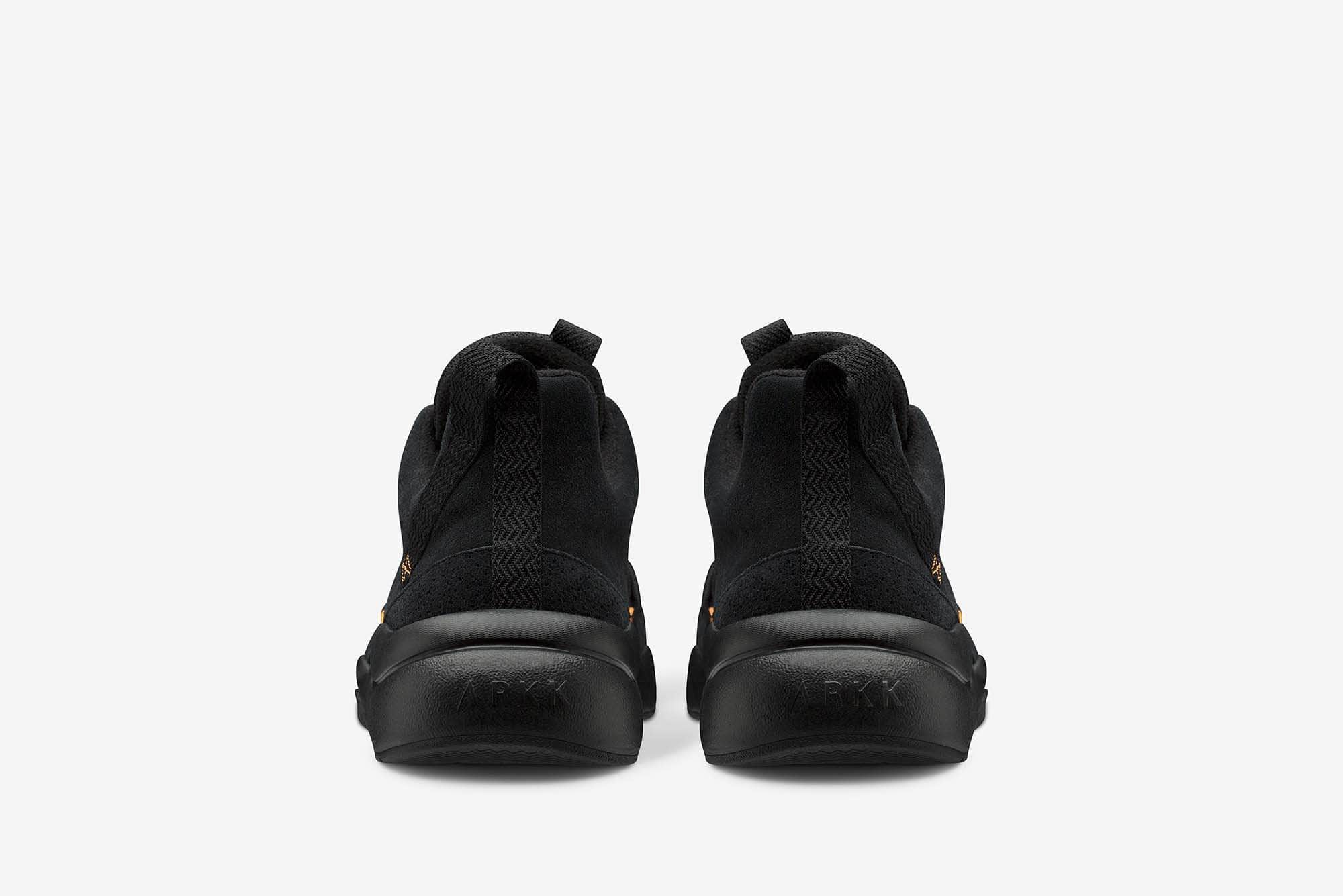 ARKK Collection Asymtrix Suede F-PRO90 Black Mock Orange - Men Asymtrix Black