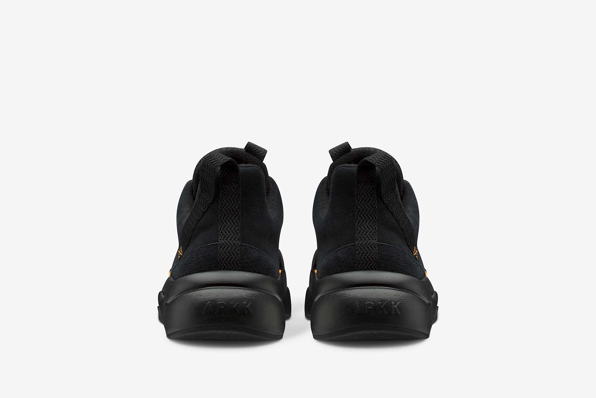 ARKK Collection Asymtrix Suede F-PRO90 Black Mock Orange - Men Asymtrix Black