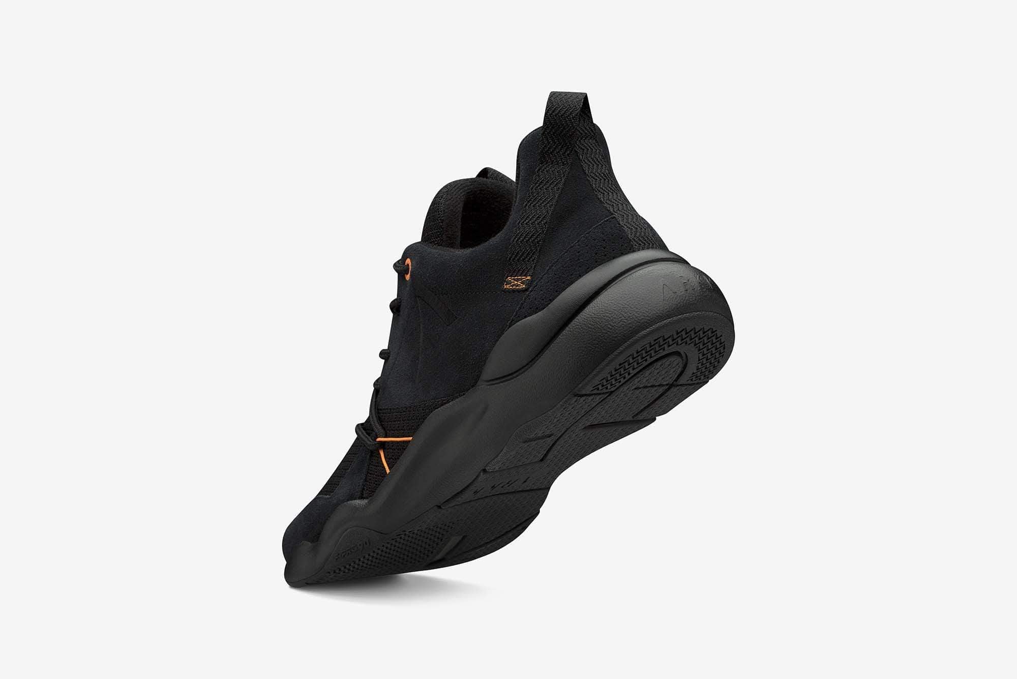ARKK Collection Asymtrix Suede F-PRO90 Black Mock Orange - Women Asymtrix Black