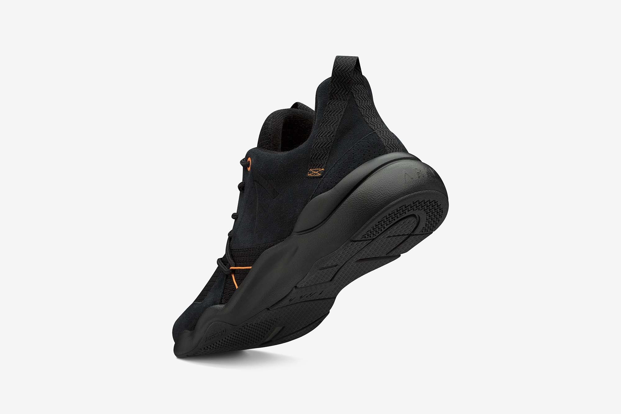 ARKK Collection Asymtrix Suede F-PRO90 Black Mock Orange - Women Asymtrix Black