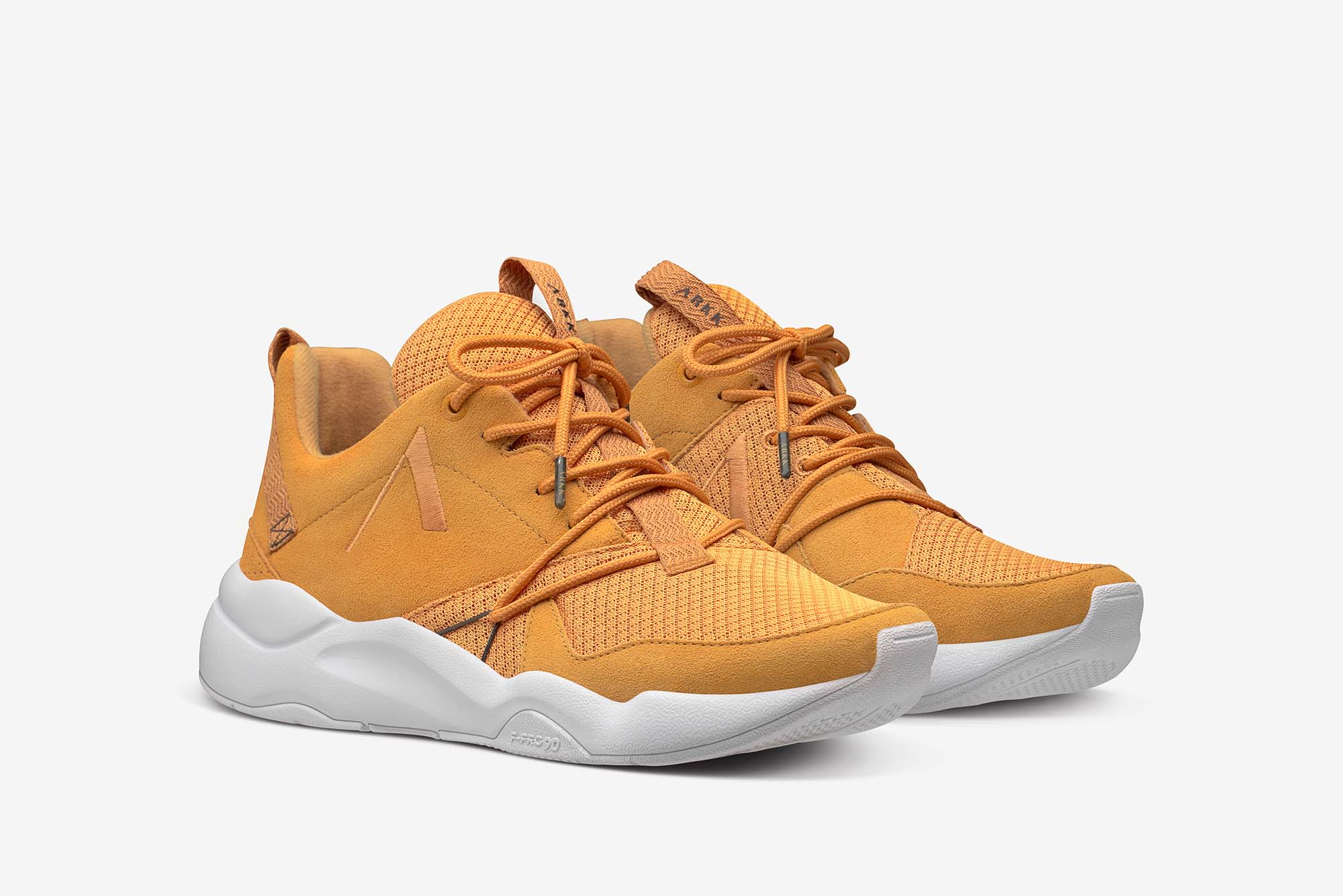ARKK Collection Asymtrix Suede F-PRO90 Mustard - Men Asymtrix Mustard