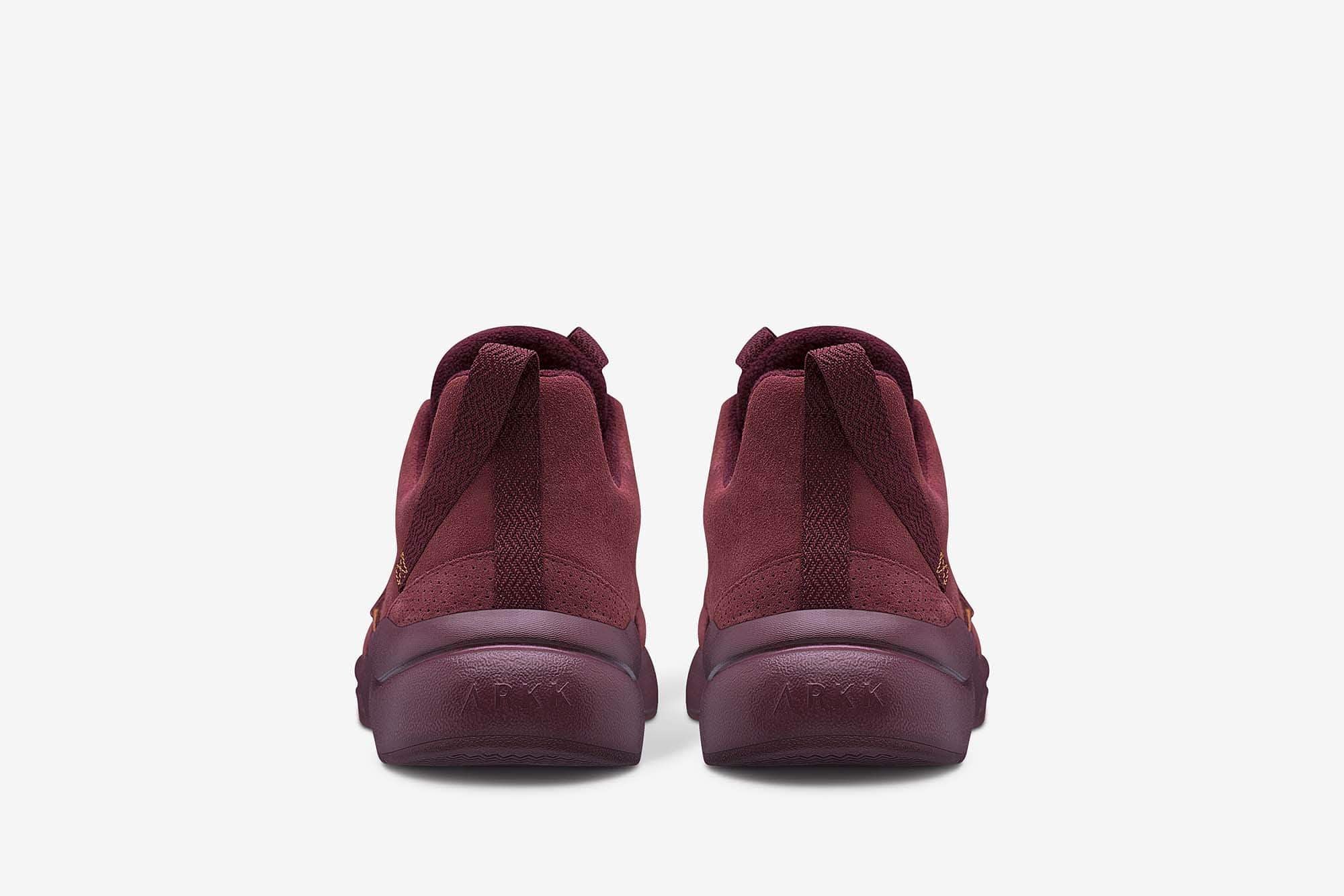 ARKK Collection Asymtrix Suede F-PRO90 Oxblood Red Mock Orange - Men Asymtrix Oxblood Red