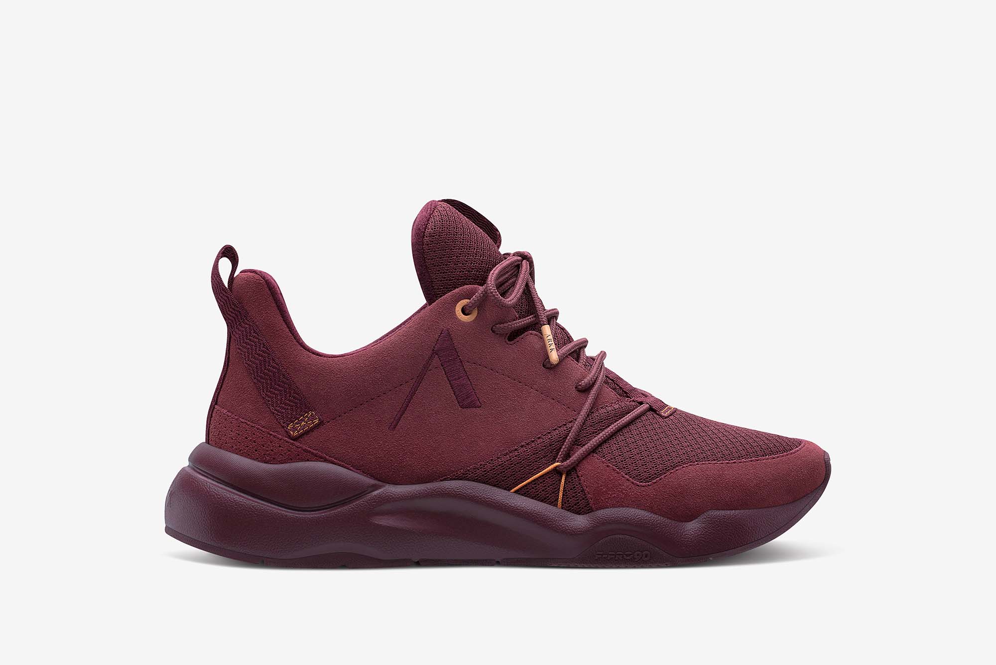 ARKK Collection Asymtrix Suede F-PRO90 Oxblood Red Mock Orange - Men Asymtrix Oxblood Red