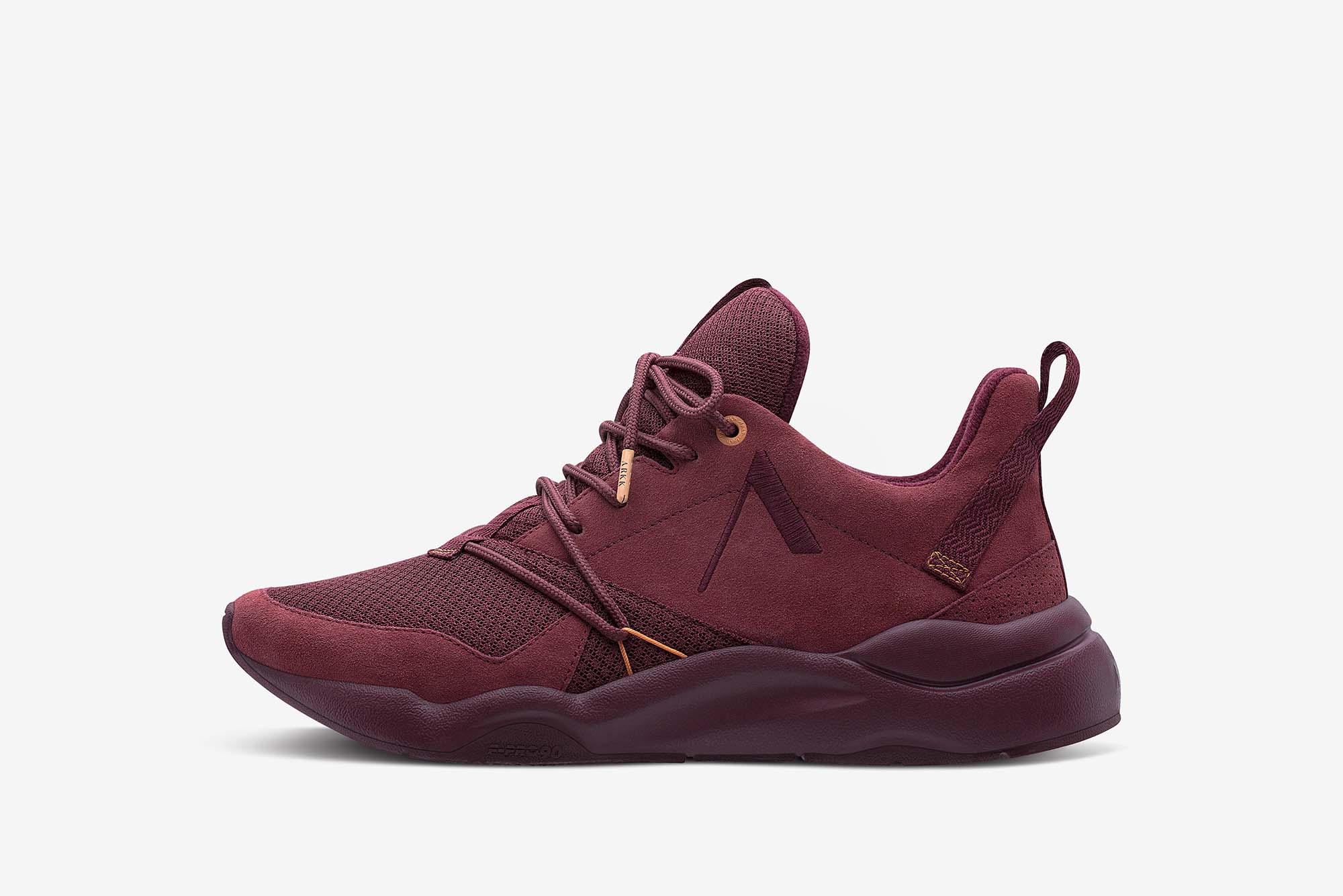 ARKK Collection Asymtrix Suede F-PRO90 Oxblood Red Mock Orange - Women Asymtrix Oxblood Red