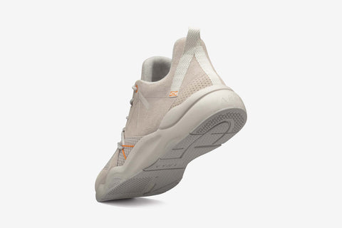 ARKK Copenhagen - Superior Line Asymtrix Suede F-PRO90 White Sand Mock Orange - Men Asymtrix White Sand