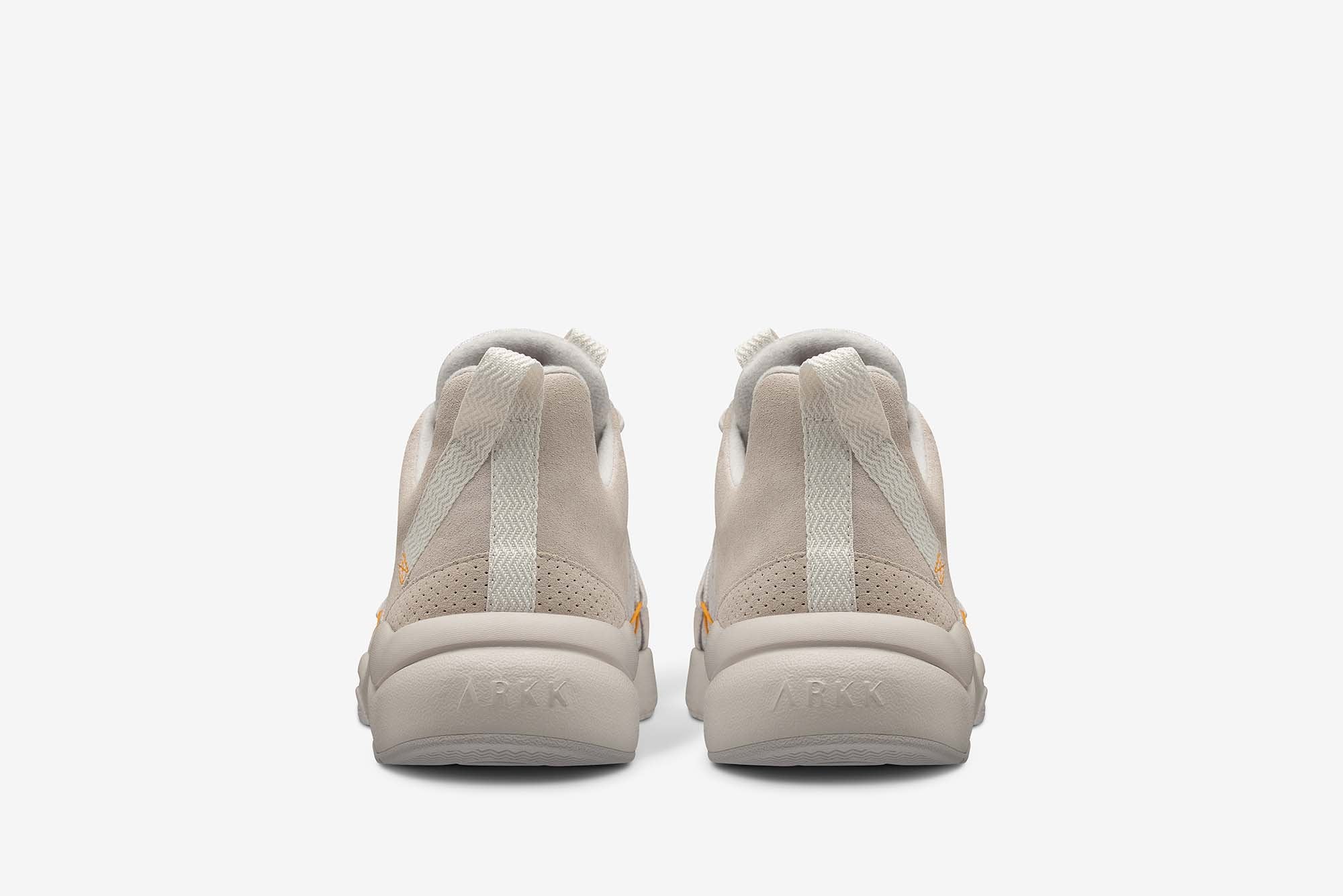 ARKK Copenhagen - Superior Line Asymtrix Suede F-PRO90 White Sand Mock Orange - Women Asymtrix White Sand