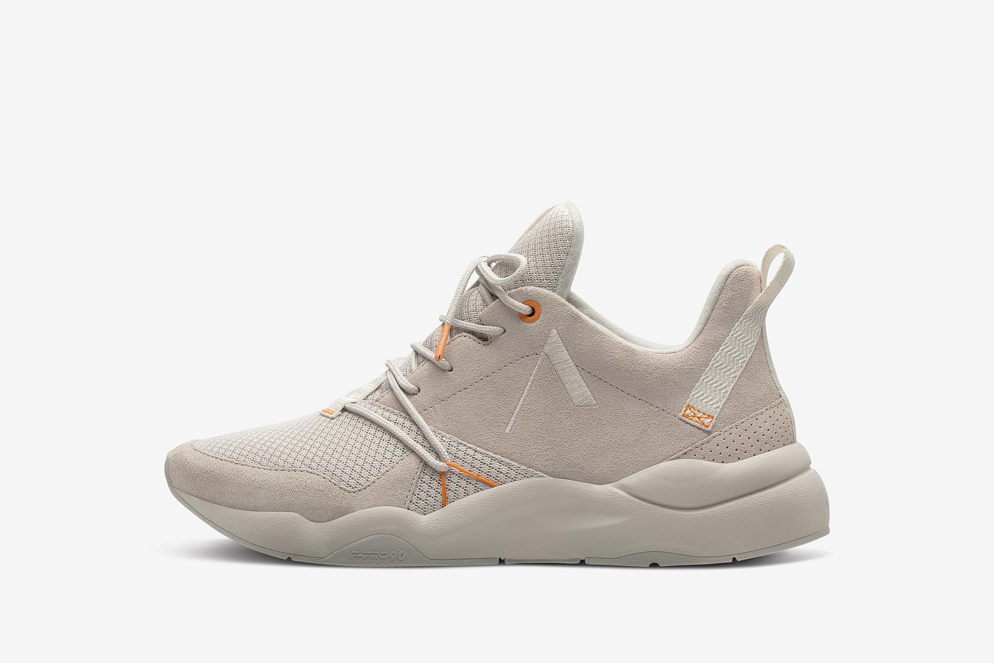 ARKK Collection Asymtrix Suede F-PRO90 White Sand Mock Orange - Women Asymtrix White Sand