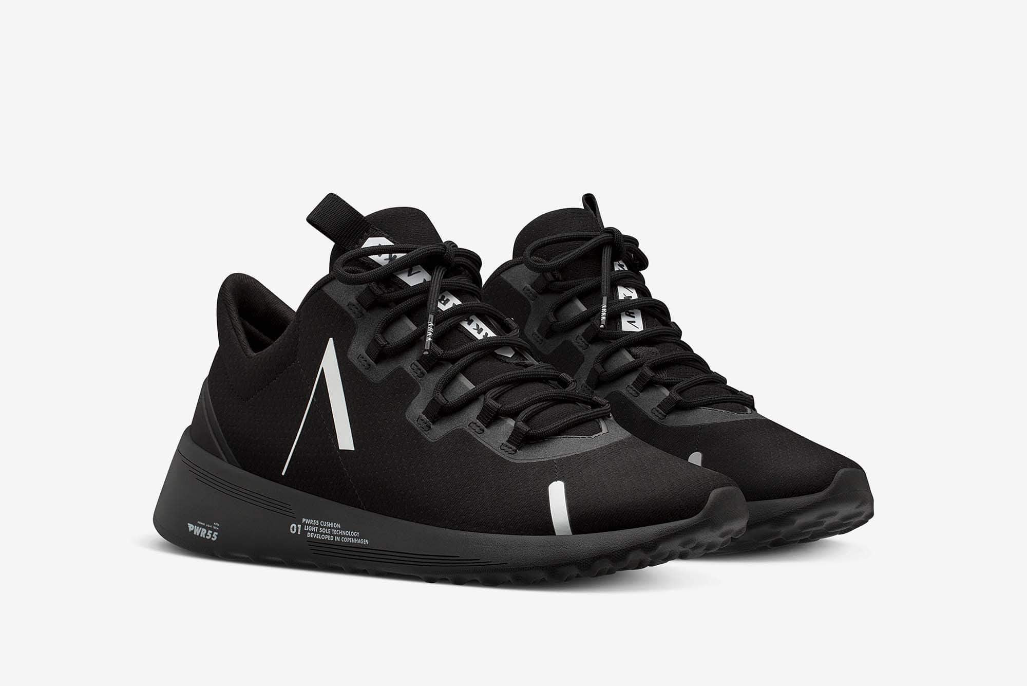 ARKK Collection Axionn Mesh PWR55 All Black White - Women Axionn Black