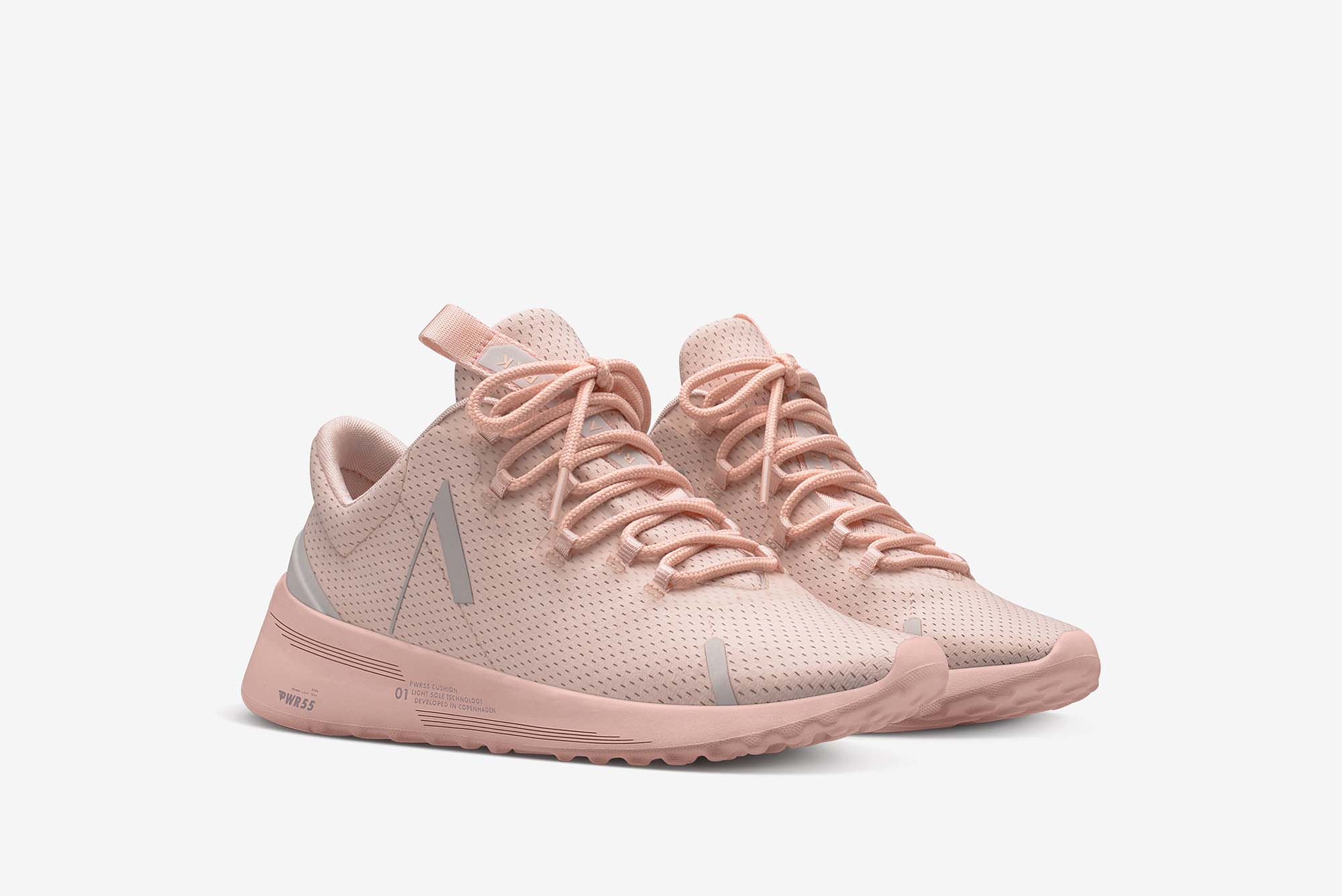 ARKK Collection Axionn Mesh PWR55 Pale Blush Wind Grey - Women Axionn Pale Blush