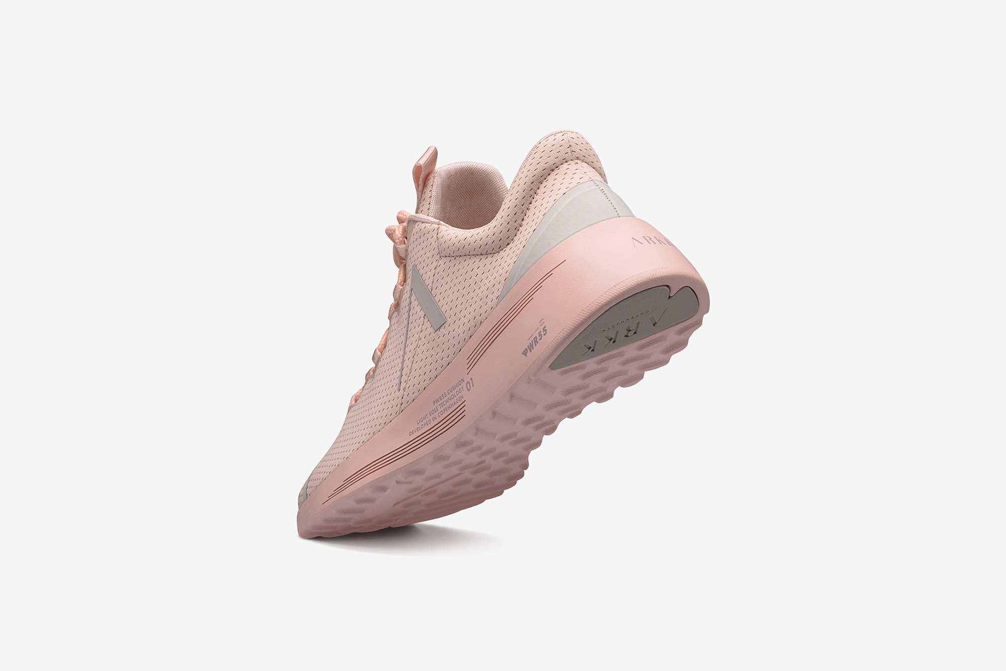 ARKK Collection Axionn Mesh PWR55 Pale Blush Wind Grey - Women Axionn Pale Blush