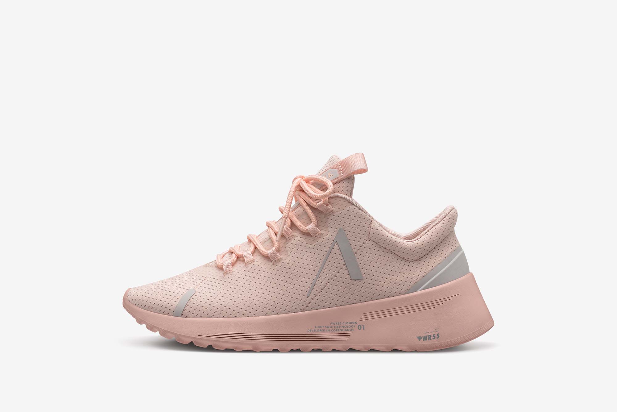 ARKK Collection Axionn Mesh PWR55 Pale Blush Wind Grey - Women Axionn Pale Blush