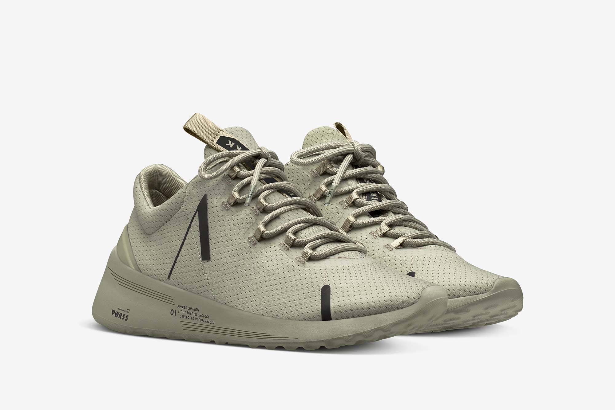 ARKK Copenhagen - Essential Line Axionn Mesh PWR55 Soft Army Black - Men Axionn Soft Army Black