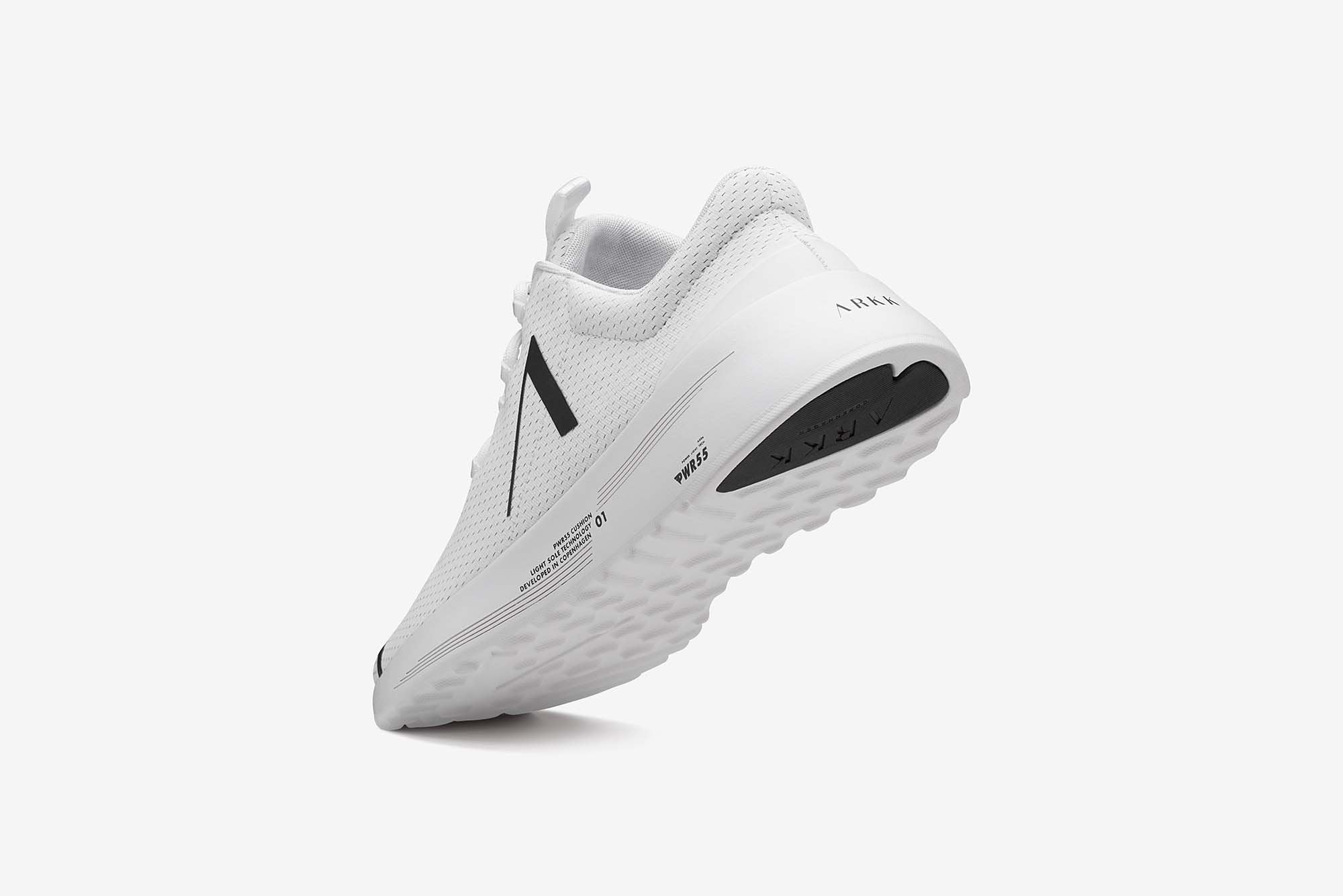 ARKK Copenhagen - Essential Line Axionn Mesh PWR55 White Black - Men Axionn White Black