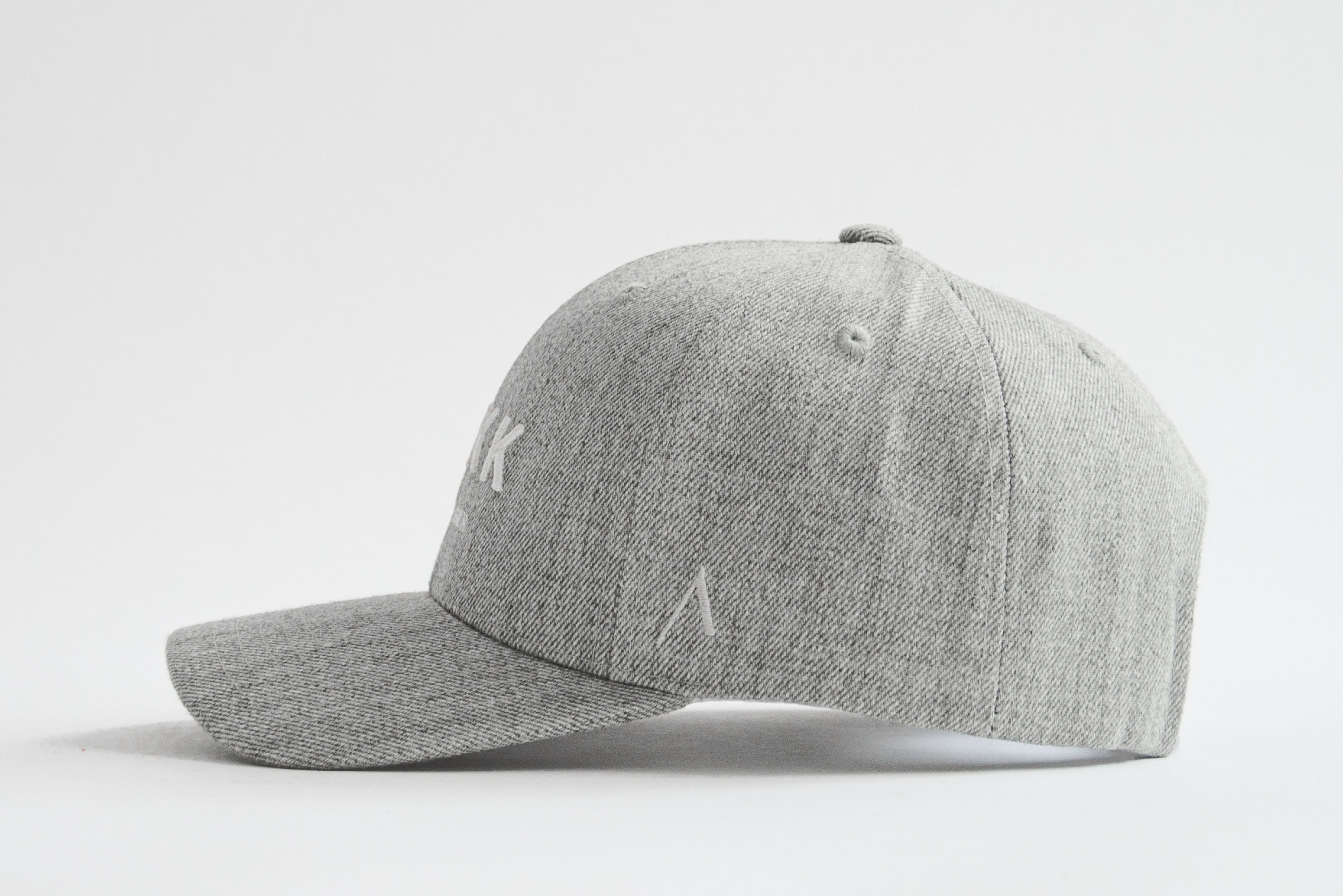 ARKK Accessories Baseball Cap | Grey Melange White Cap Grey Melange
