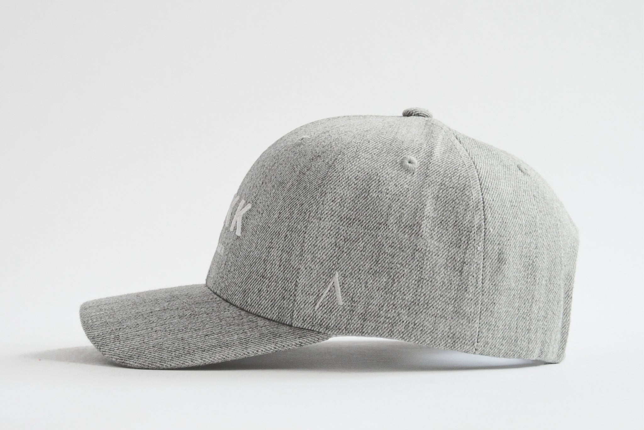ARKK Accessories Baseball Cap | Grey Melange White Cap Grey Melange