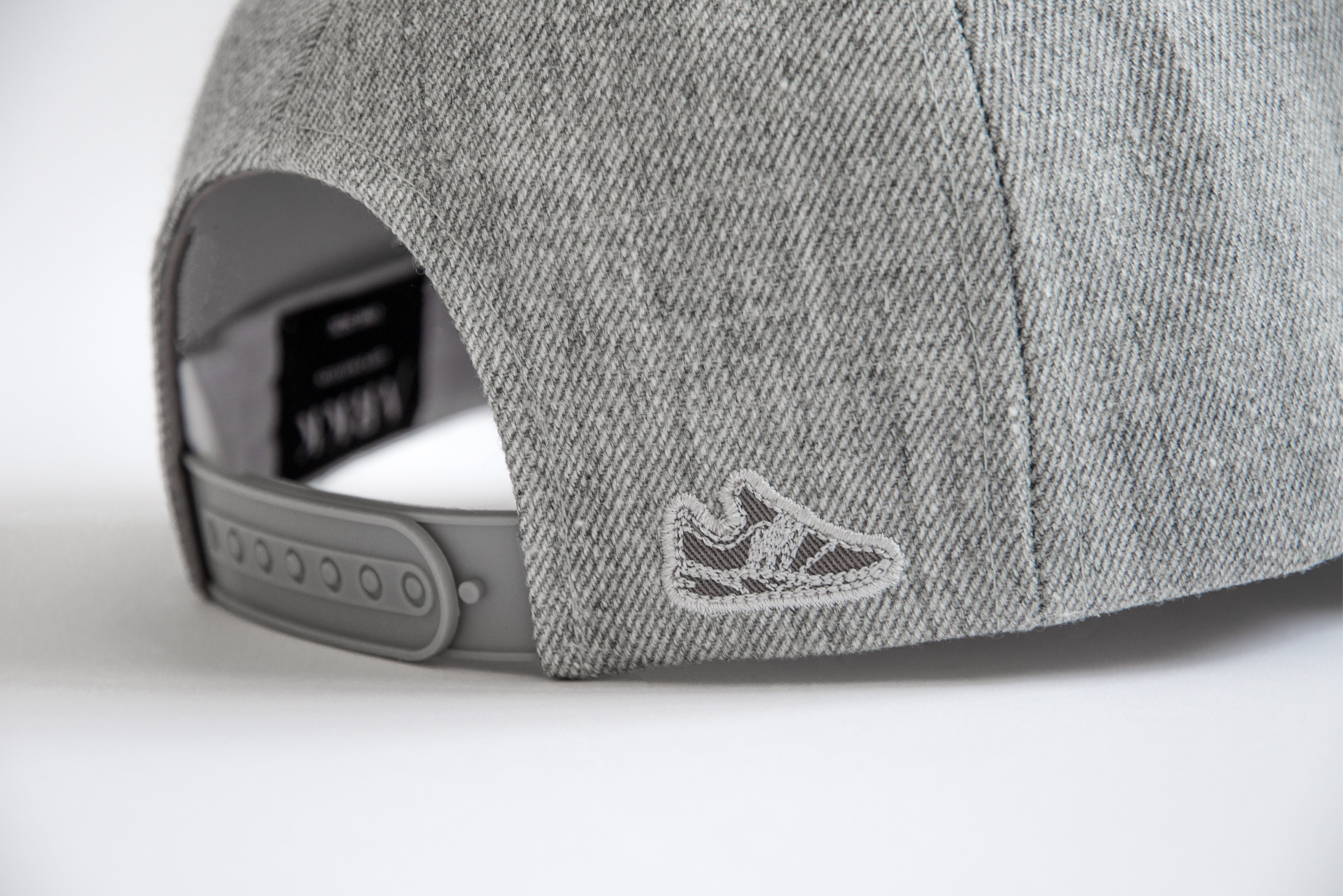 ARKK Accessories Baseball Cap | Grey Melange White Cap Grey Melange