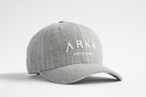 ARKK Accessories Baseball Cap Grey Melange White Cap