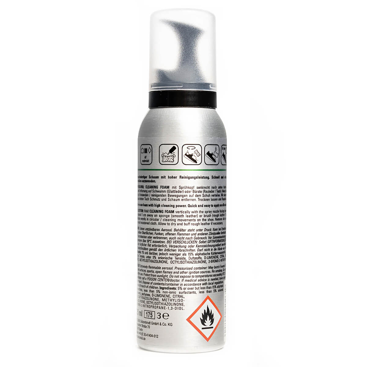 ARKK Copenhagen - Shoecare Carbon Clean Foam DGB 125 ML Shoecare
