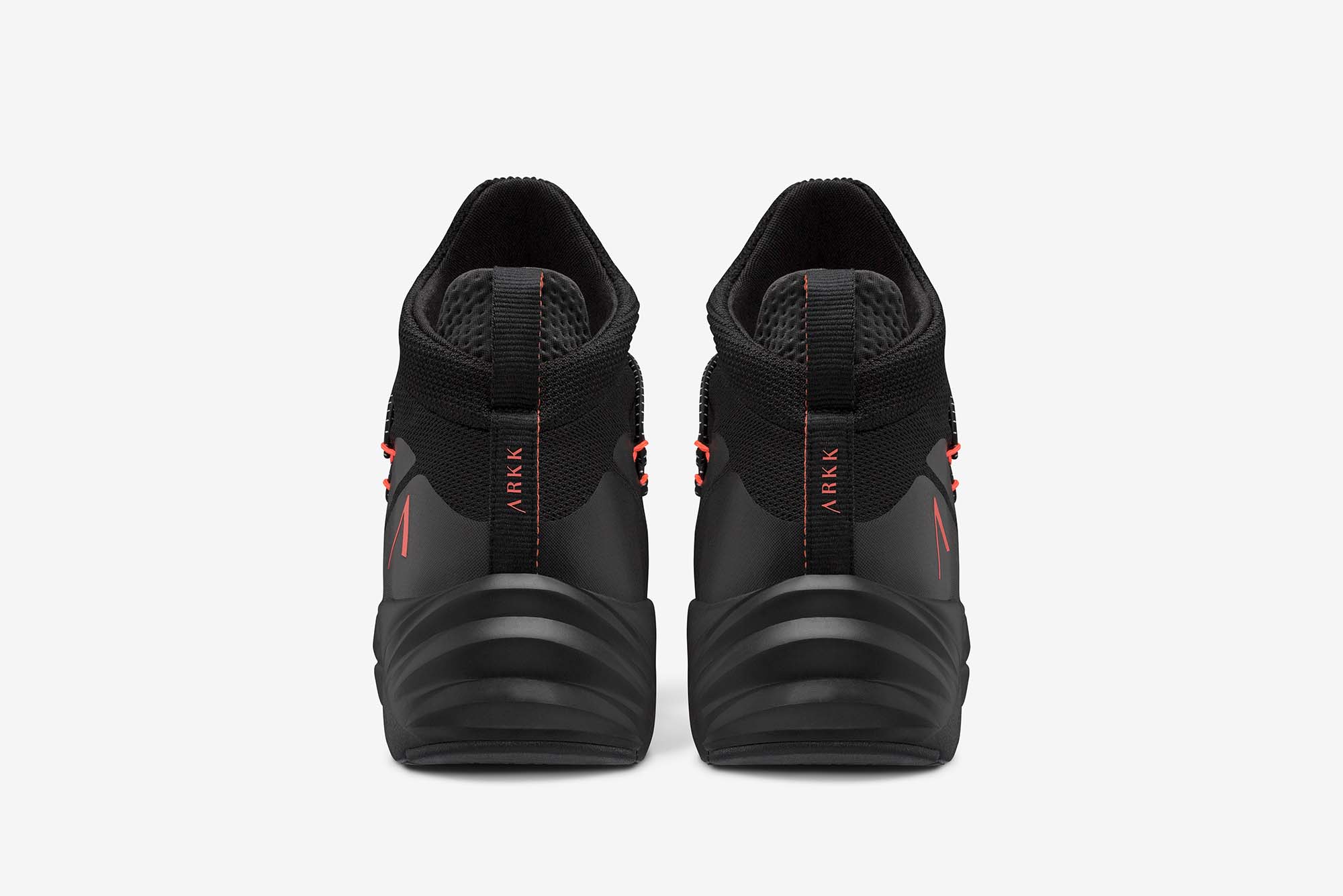 ARKK Collection Chrontech Mesh HS® W13 Black Neon Coral-Men Chrontech Black