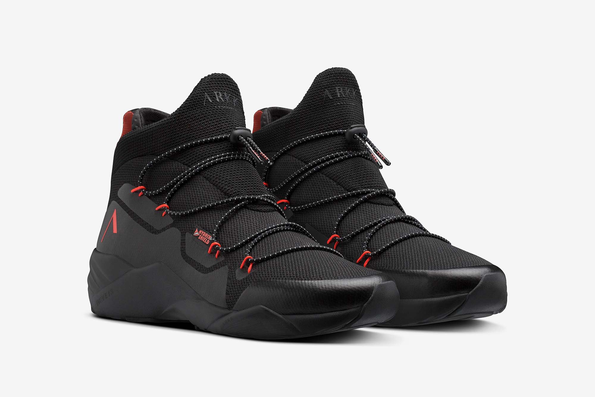 ARKK Collection Chrontech Mesh HS® W13 Black Neon Coral-Men Chrontech Black