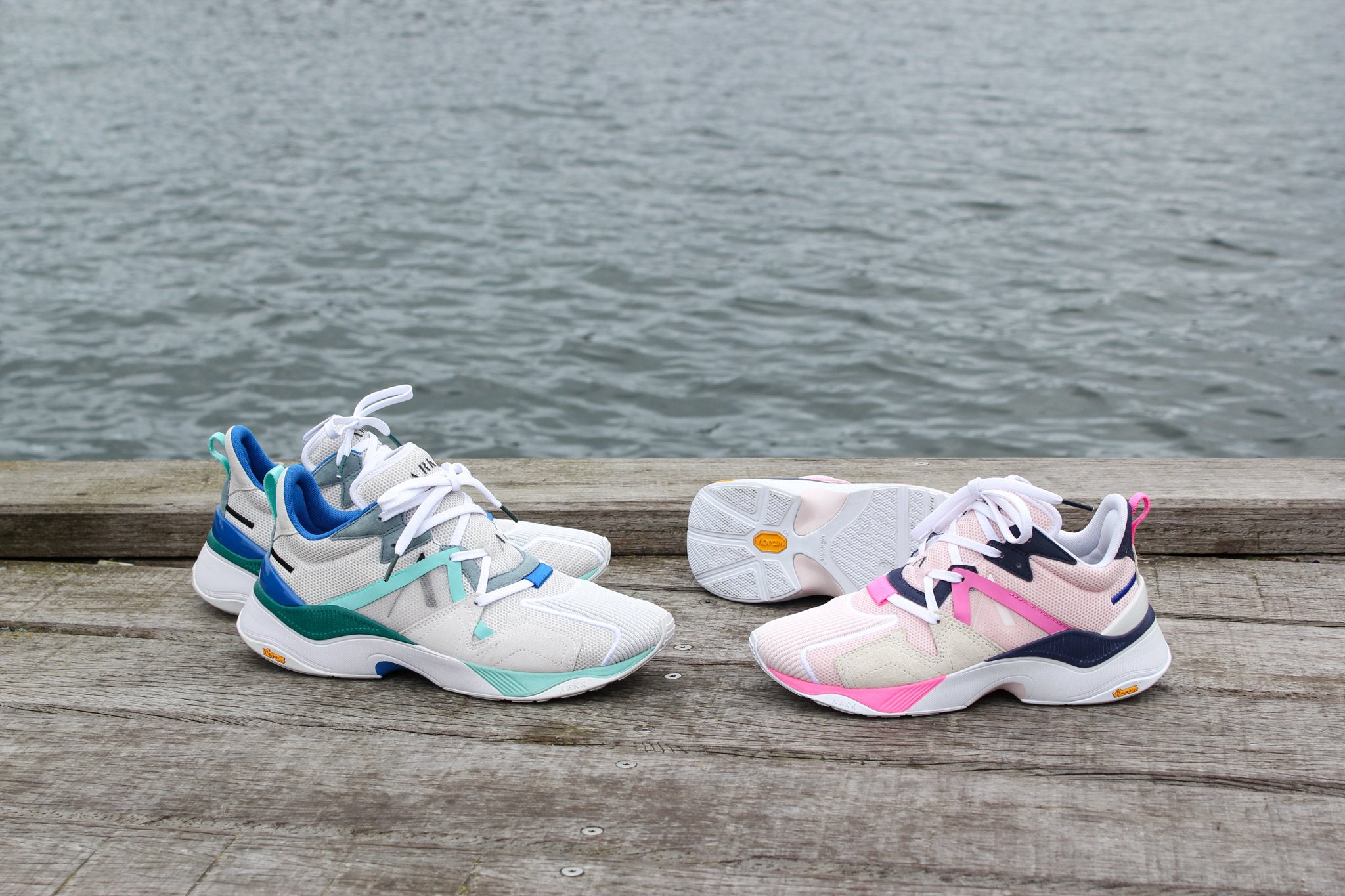 ARKK Collection Cruisr Mesh Vulkn Vibram Light Pink White - Women Cruisr