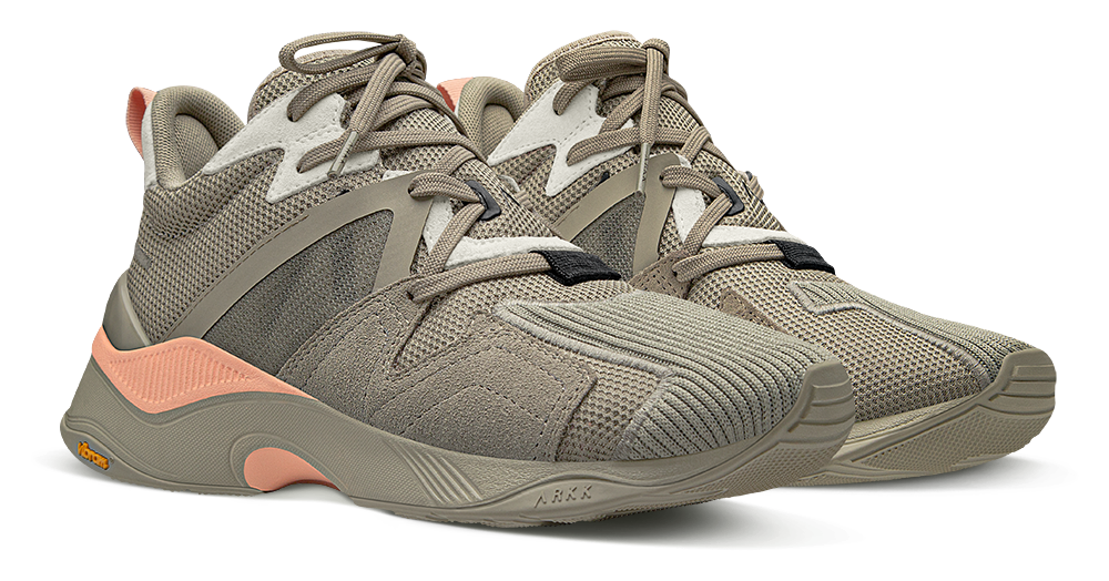 ARKK Collection Cruisr Mesh Vulkn Vibram | Soft Army Soft Peach | Women Cruisr