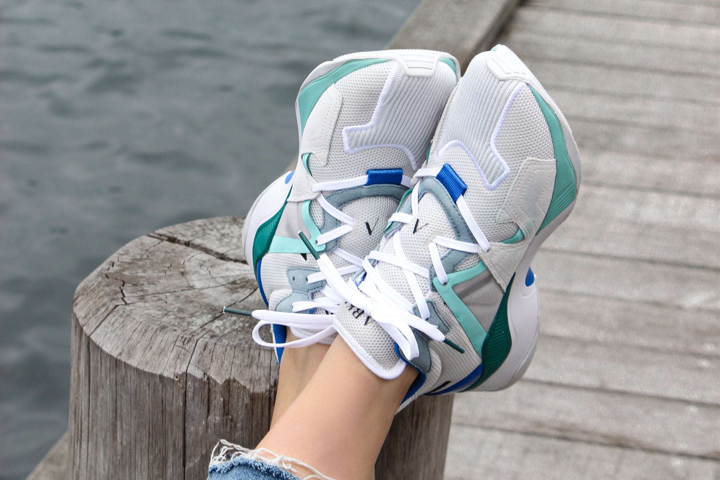 ARKK Collection Cruisr Mesh Vulkn Vibram Soft Grey Teal - Women Cruisr