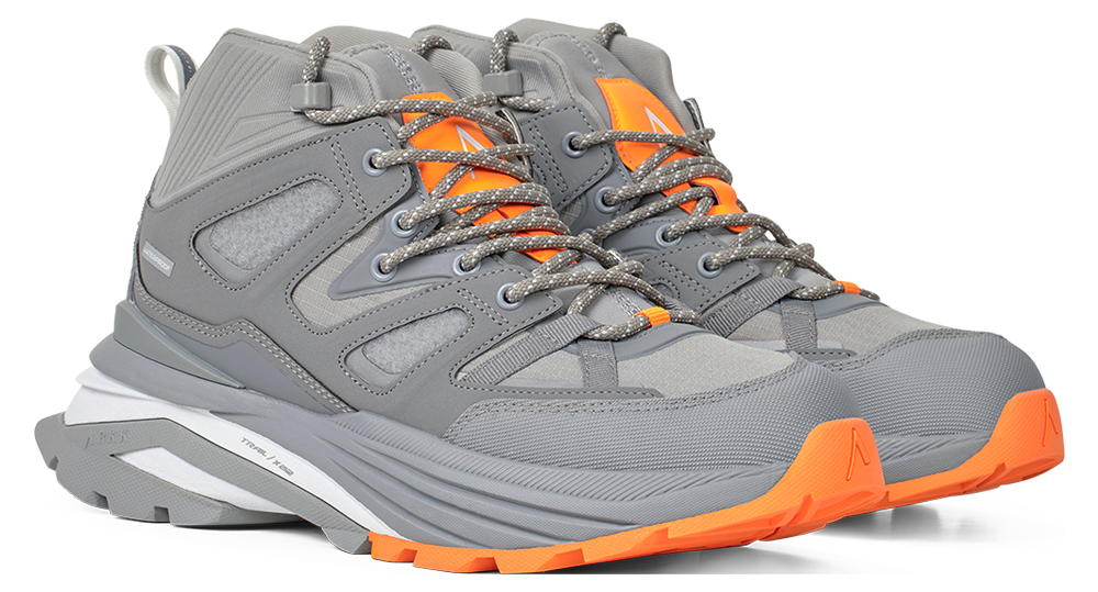 ARKK Collection Duratek Nylon HL TX-22 | Ghost Gray Fall Orange | Women Duratek