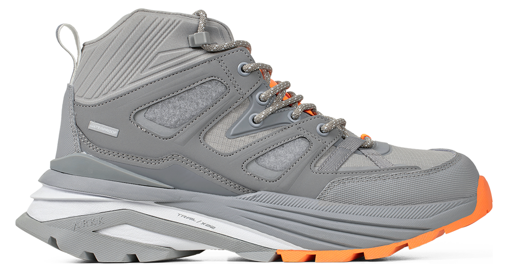 ARKK Collection Duratek Nylon HL TX-22 | Ghost Gray Fall Orange | Women Duratek
