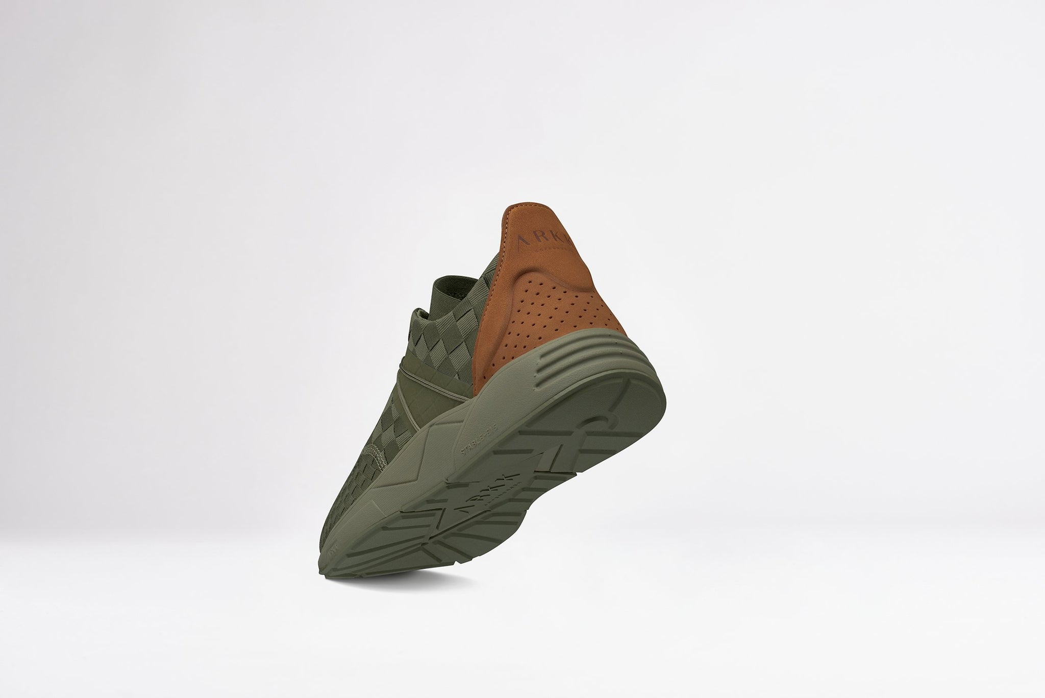 ARKK Copenhagen - Main Line Eaglezero Braided S-E15 Dark Army Brown-Women Eaglezero