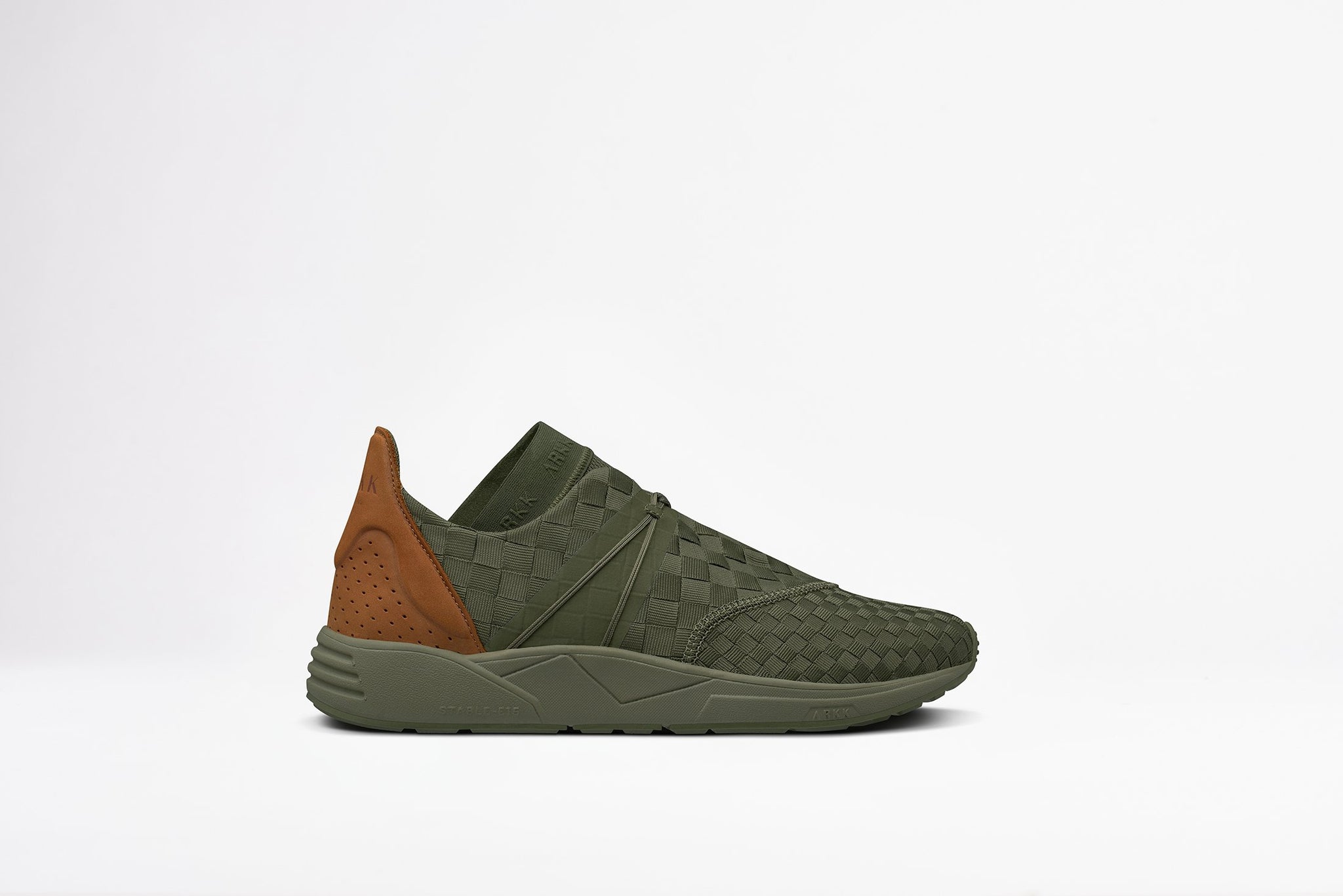 ARKK Copenhagen - Main Line Eaglezero Braided S-E15 Dark Army Brown-Women Eaglezero