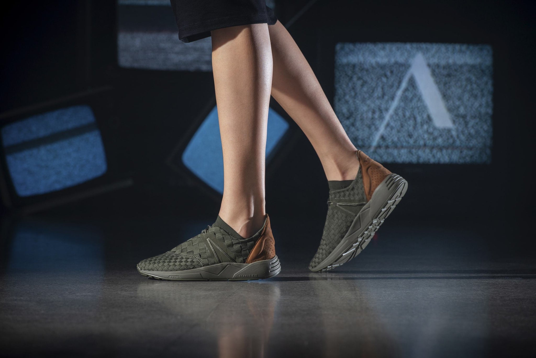 ARKK Copenhagen - Main Line Eaglezero Braided S-E15 Dark Army Brown-Women Eaglezero