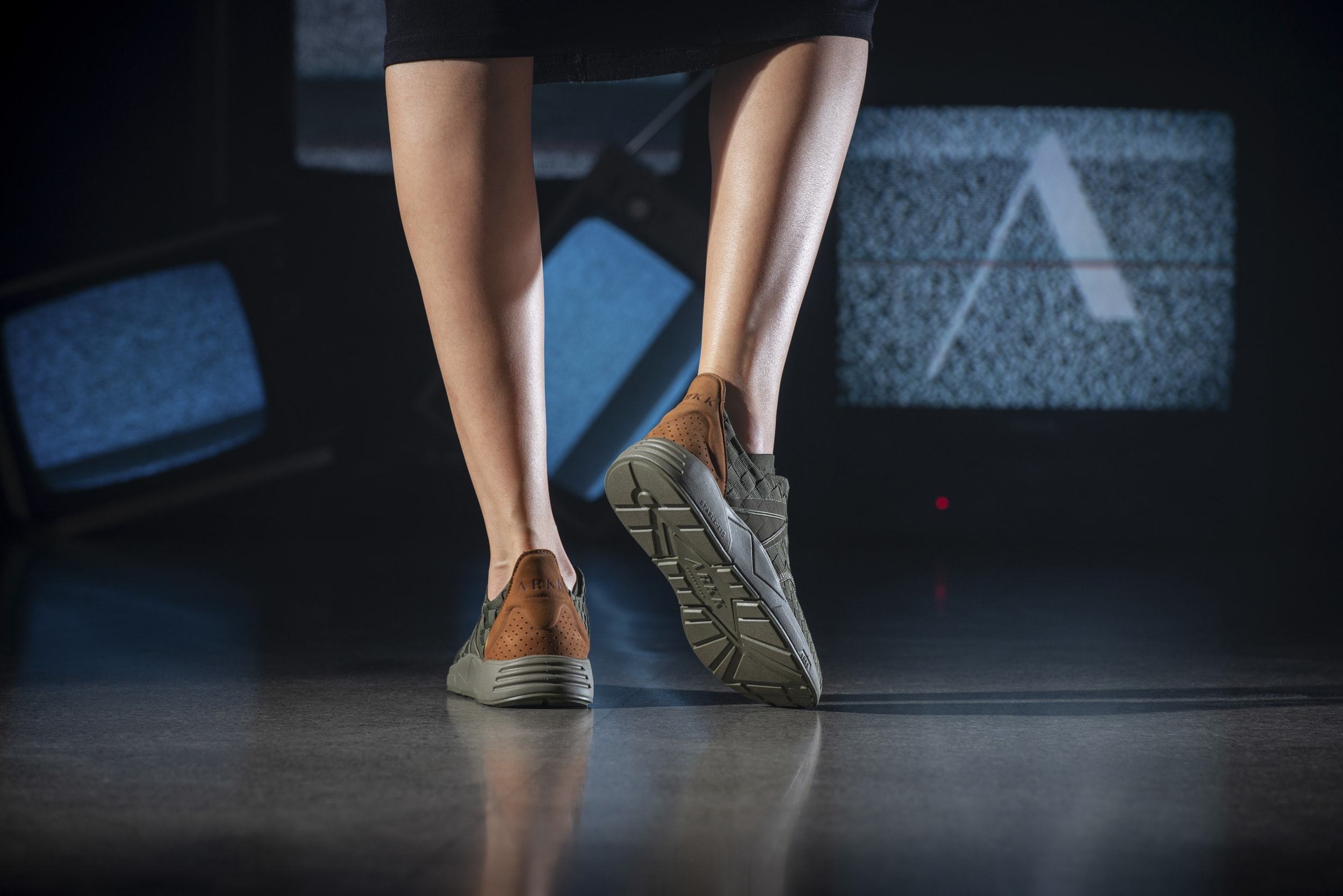 ARKK Copenhagen - Main Line Eaglezero Braided S-E15 Dark Army Brown-Women Eaglezero