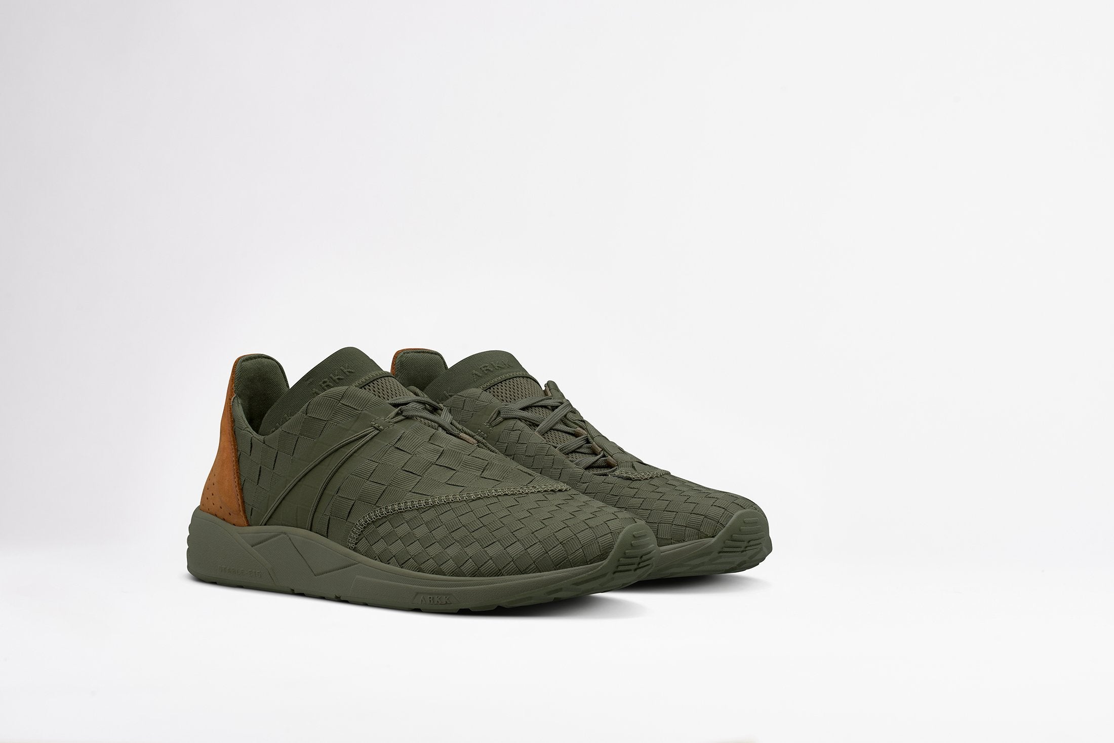 ARKK Copenhagen - Main Line Eaglezero Braided S-E15 Dark Army Brown-Women Eaglezero