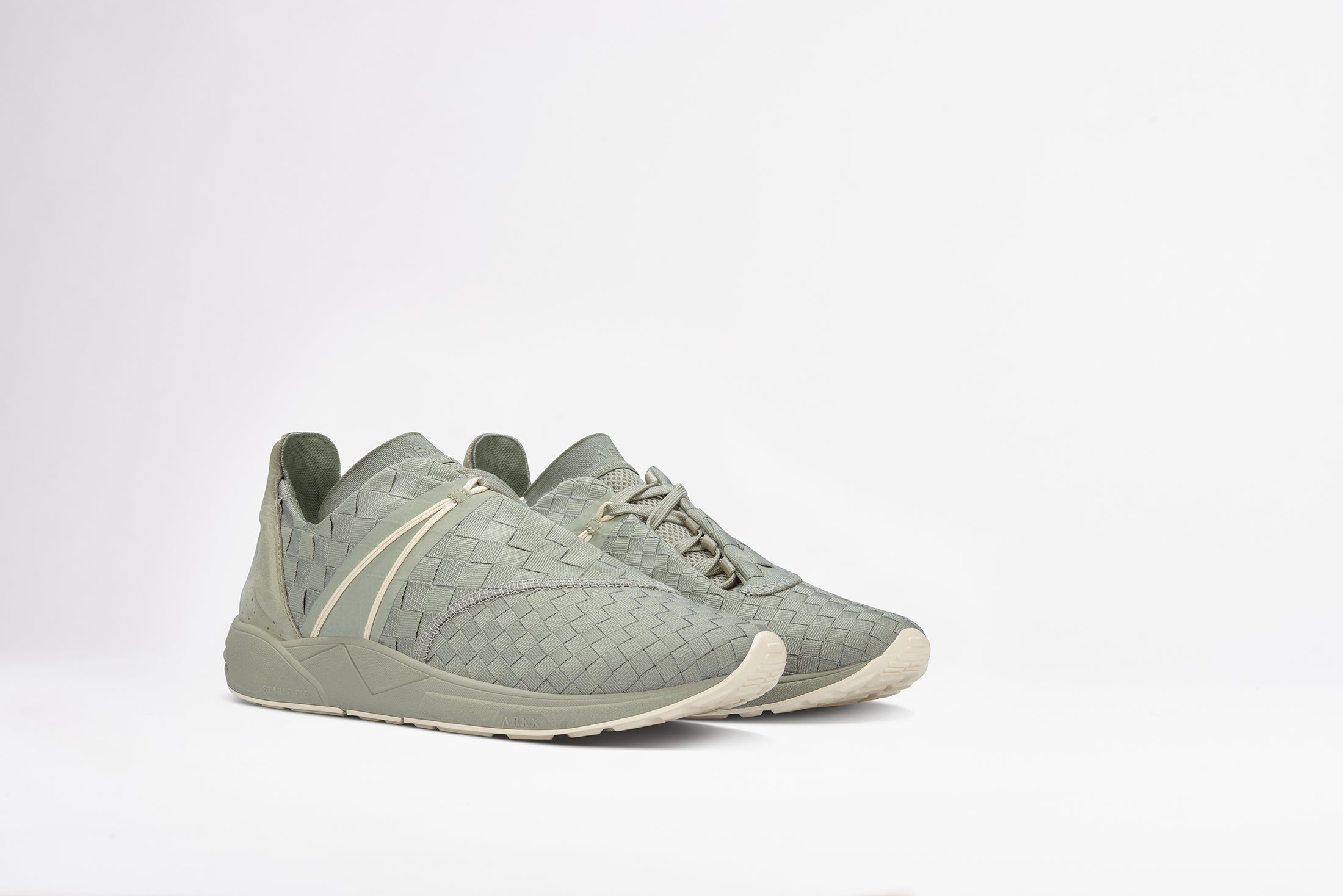 ARKK Collection Eaglezero Braided S-E15 Green Fog Creme - Men Eaglezero Green Fog