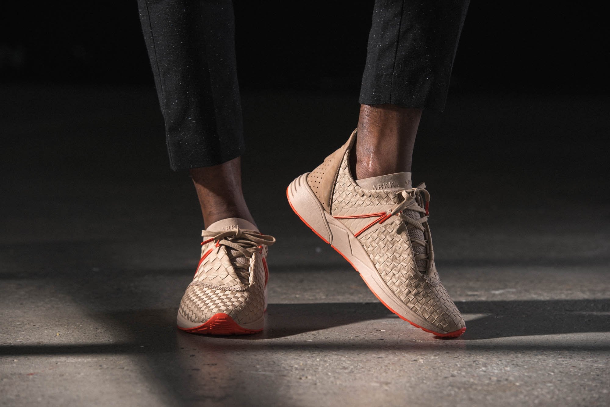 ARKK Copenhagen - Superior Line Eaglezero Braided S-E15 Sand Bright Red - Men Eaglezero