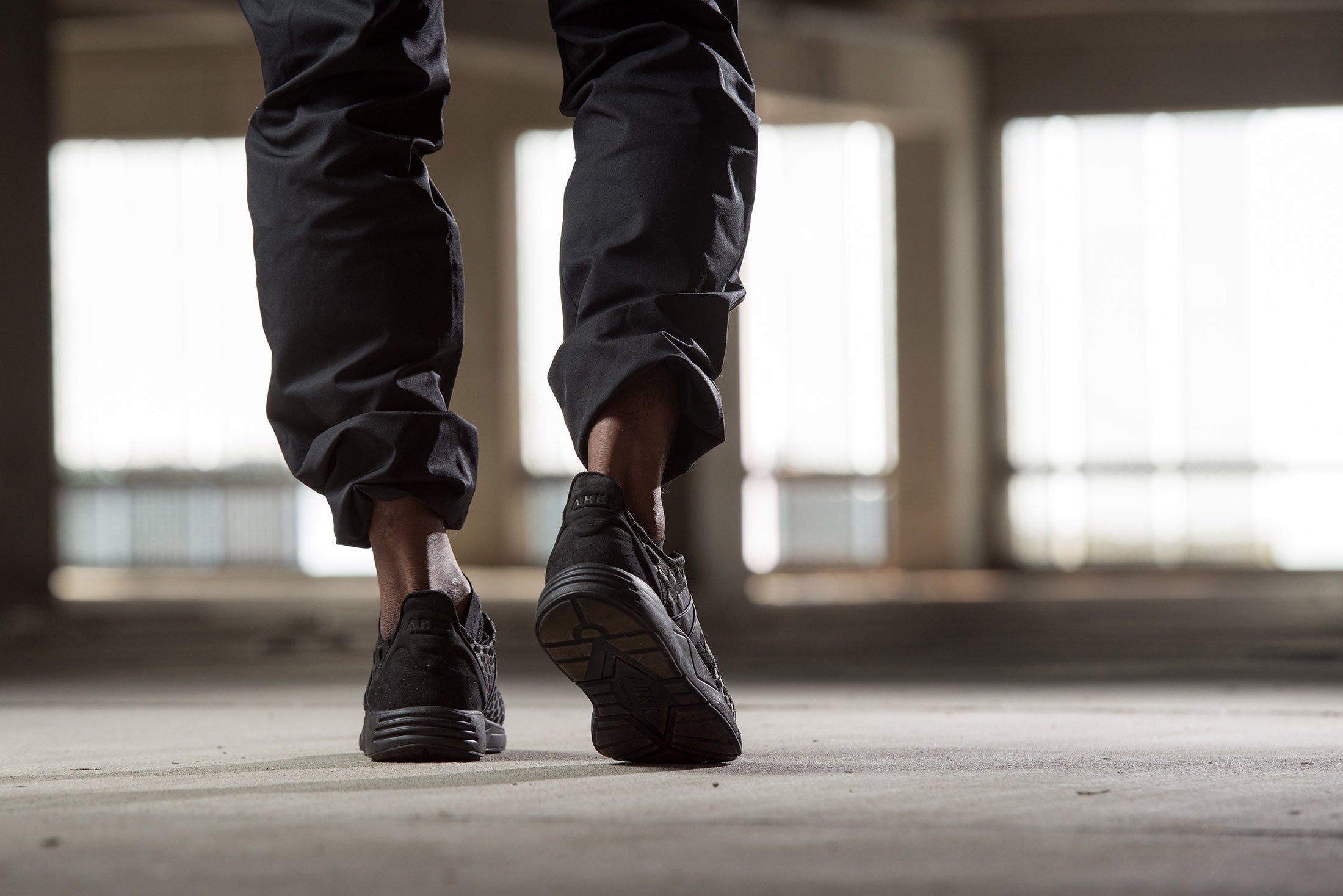 ARKK Collection Eaglezero Braided S-E15 Triple Black - Men Eaglezero Black