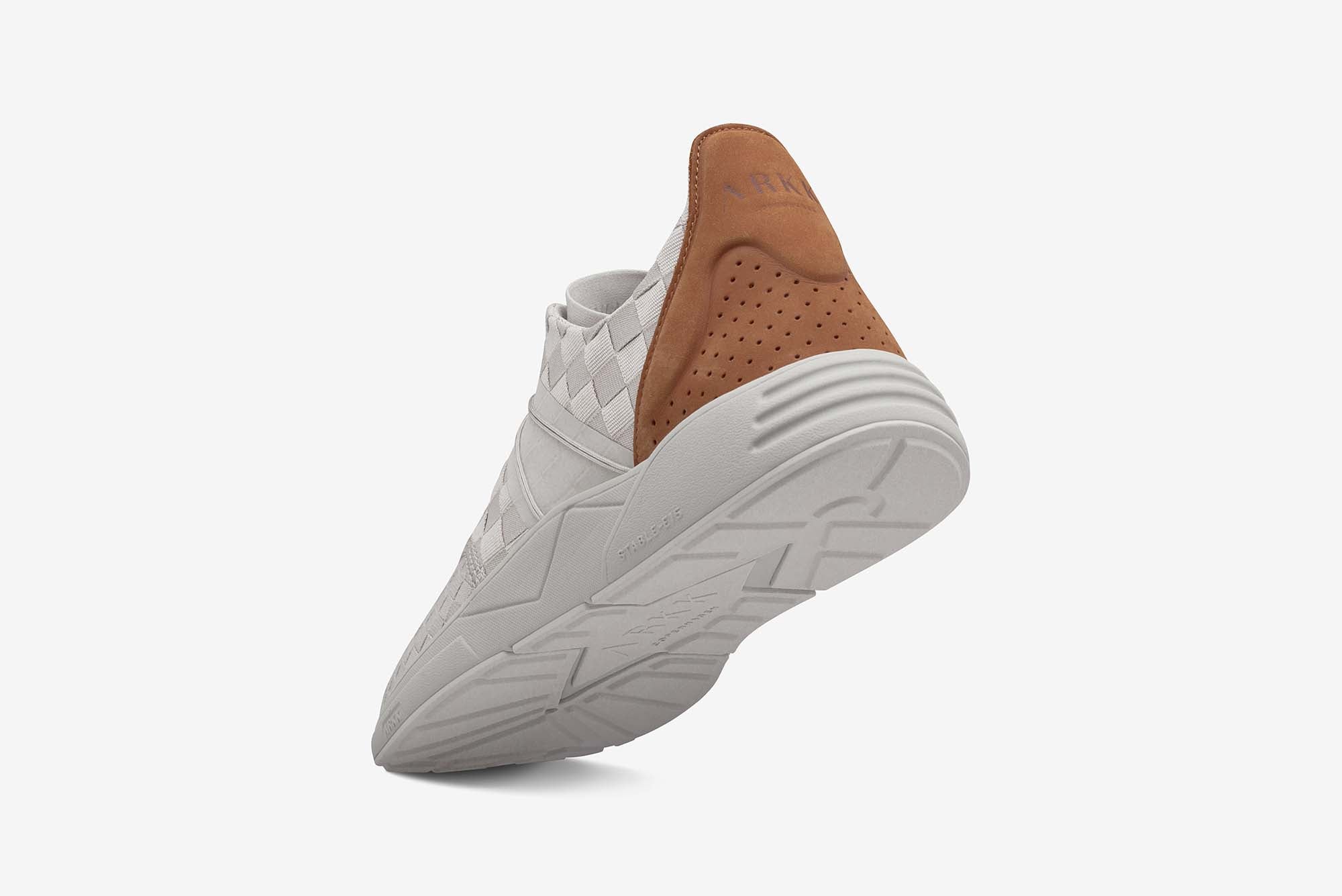 ARKK Collection Eaglezero Braided S-E15 Wind Grey Brown-Men Eaglezero Wind Grey