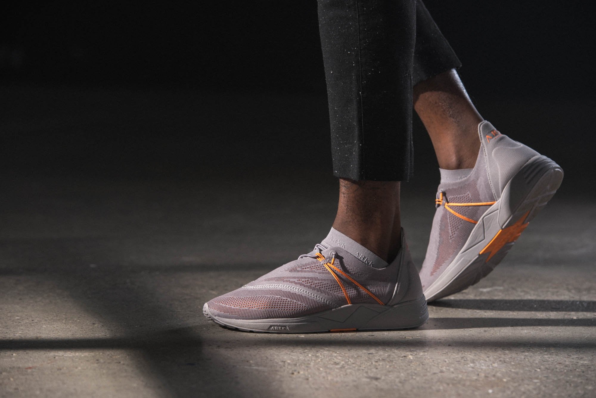 ARKK Copenhagen - Essential Line Eaglezero CM S-E15 Grey Orange - Men Eaglezero