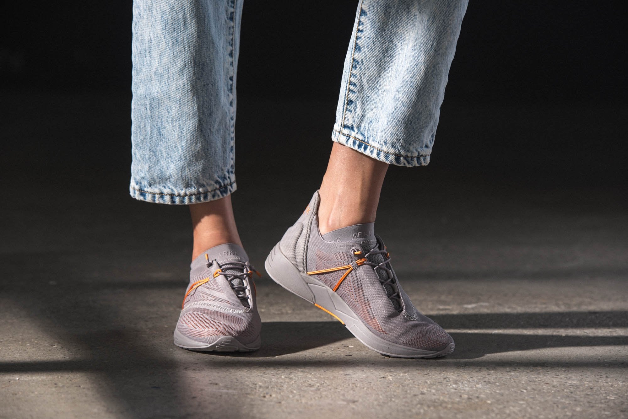 ARKK Copenhagen - Essential Line Eaglezero CM S-E15 Grey Orange - Women Eaglezero