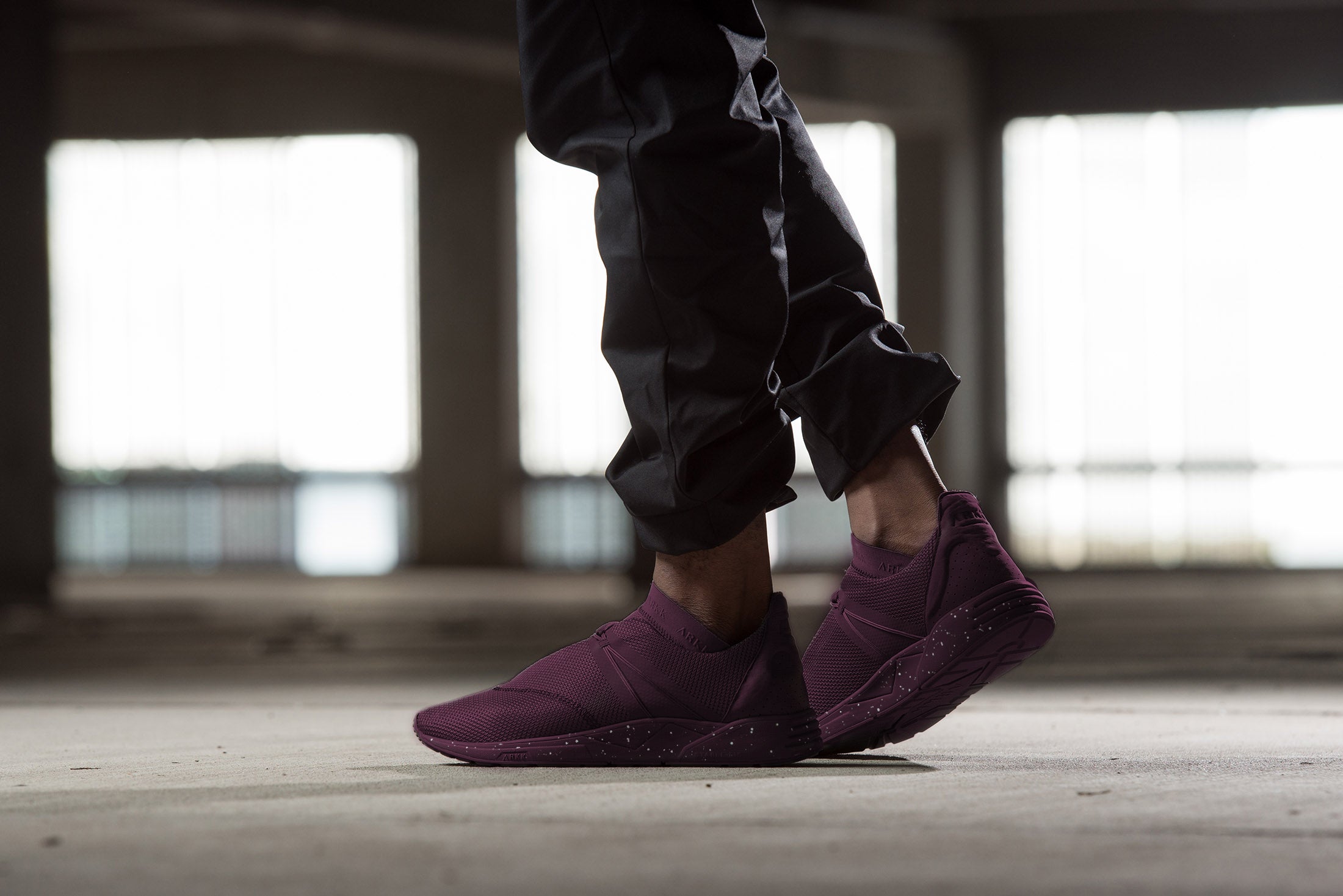 ARKK Collection Eaglezero Mesh S-E15 Beet Spray - Men Eaglezero Beet