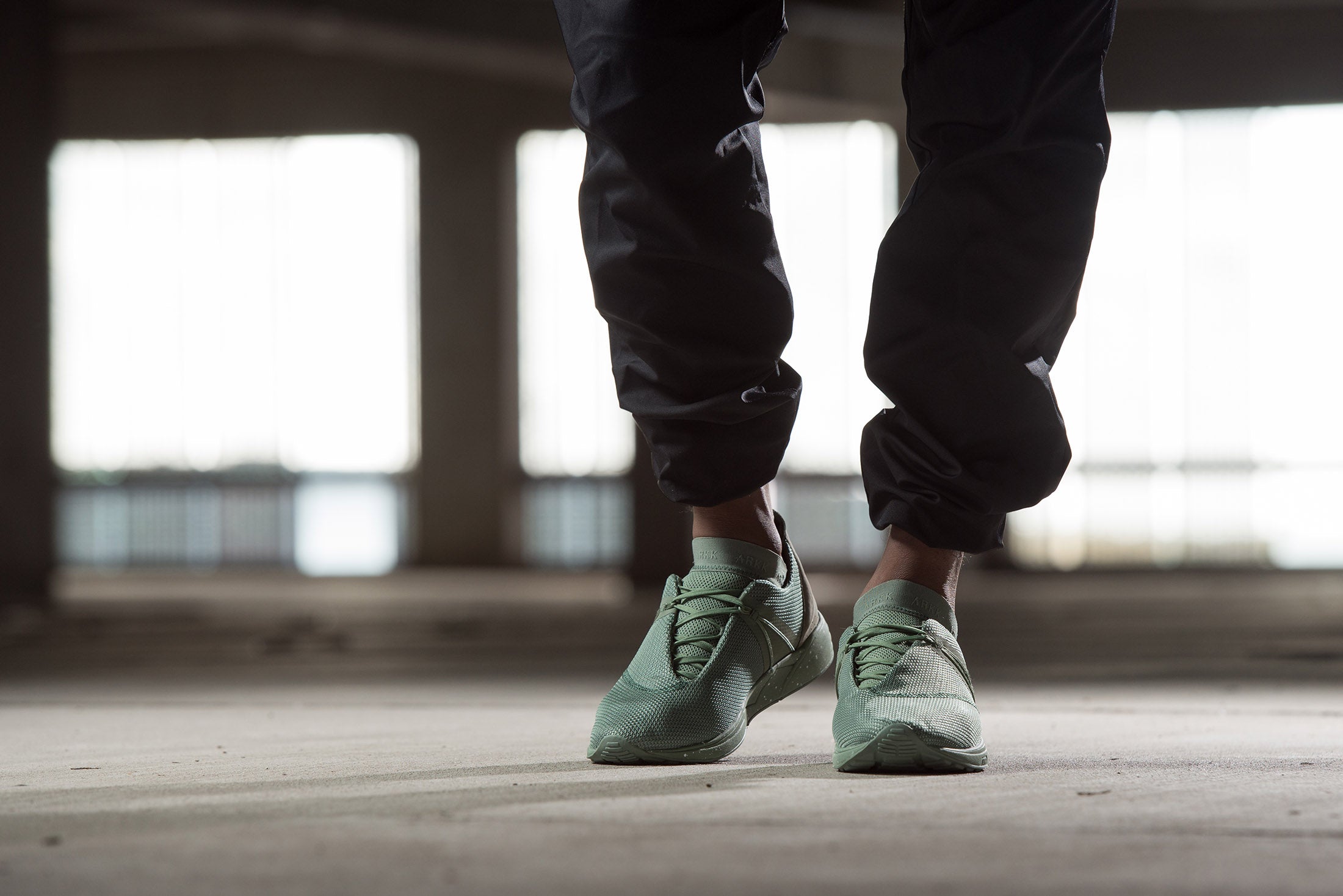 ARKK Collection Eaglezero Mesh S-E15 Sage Green Spray - Men Eaglezero Dusty Green