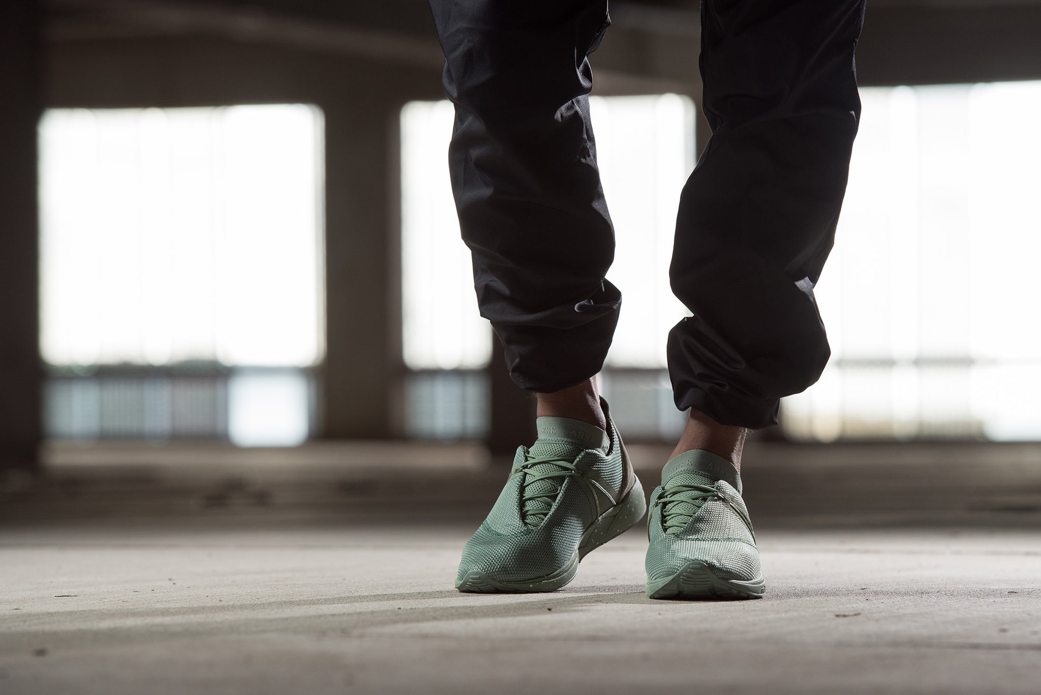 ARKK Collection Eaglezero Mesh S-E15 Sage Green Spray - Men Eaglezero Dusty Green