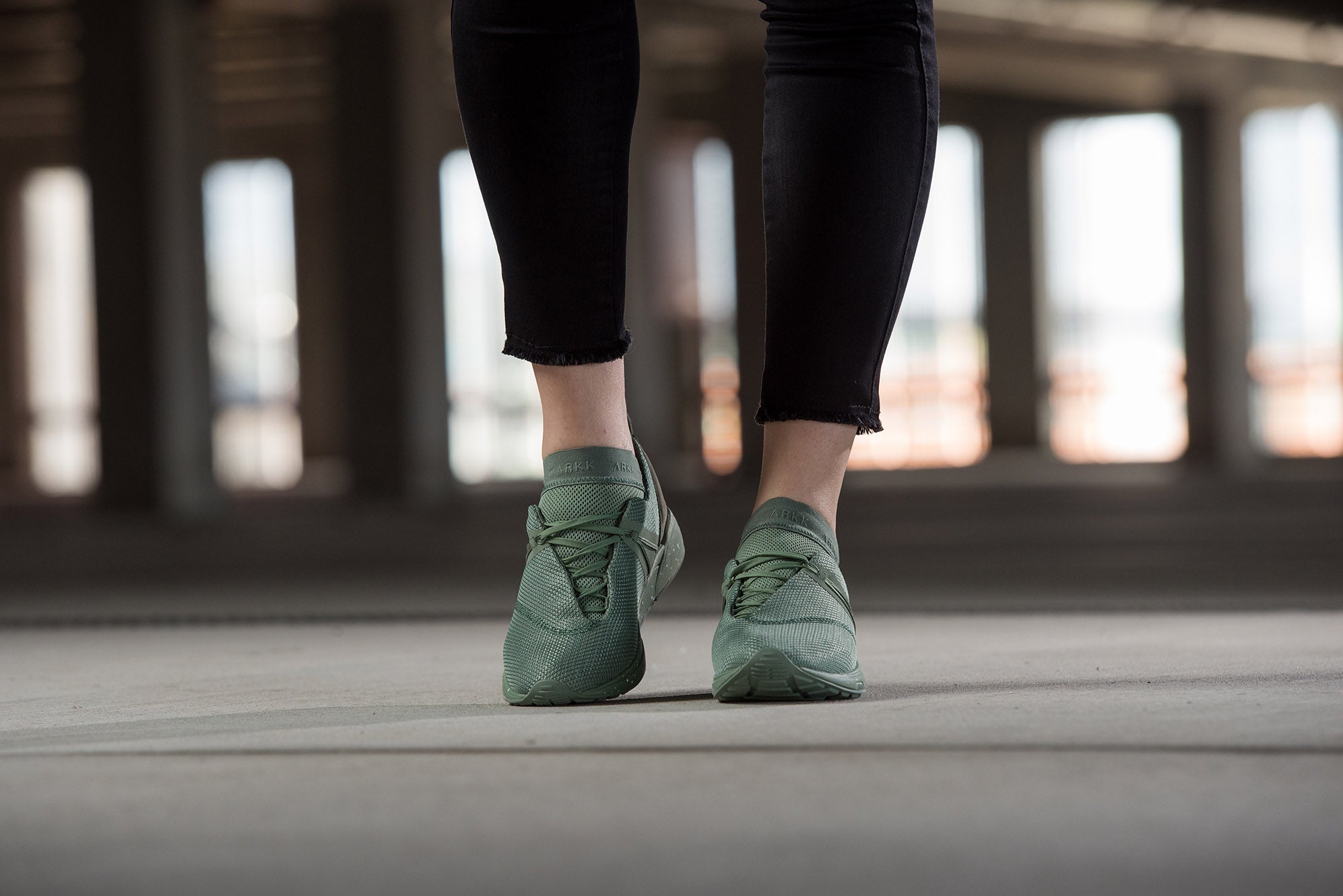 ARKK Collection Eaglezero Mesh S-E15 Sage Green Spray - Women Eaglezero Dusty Green