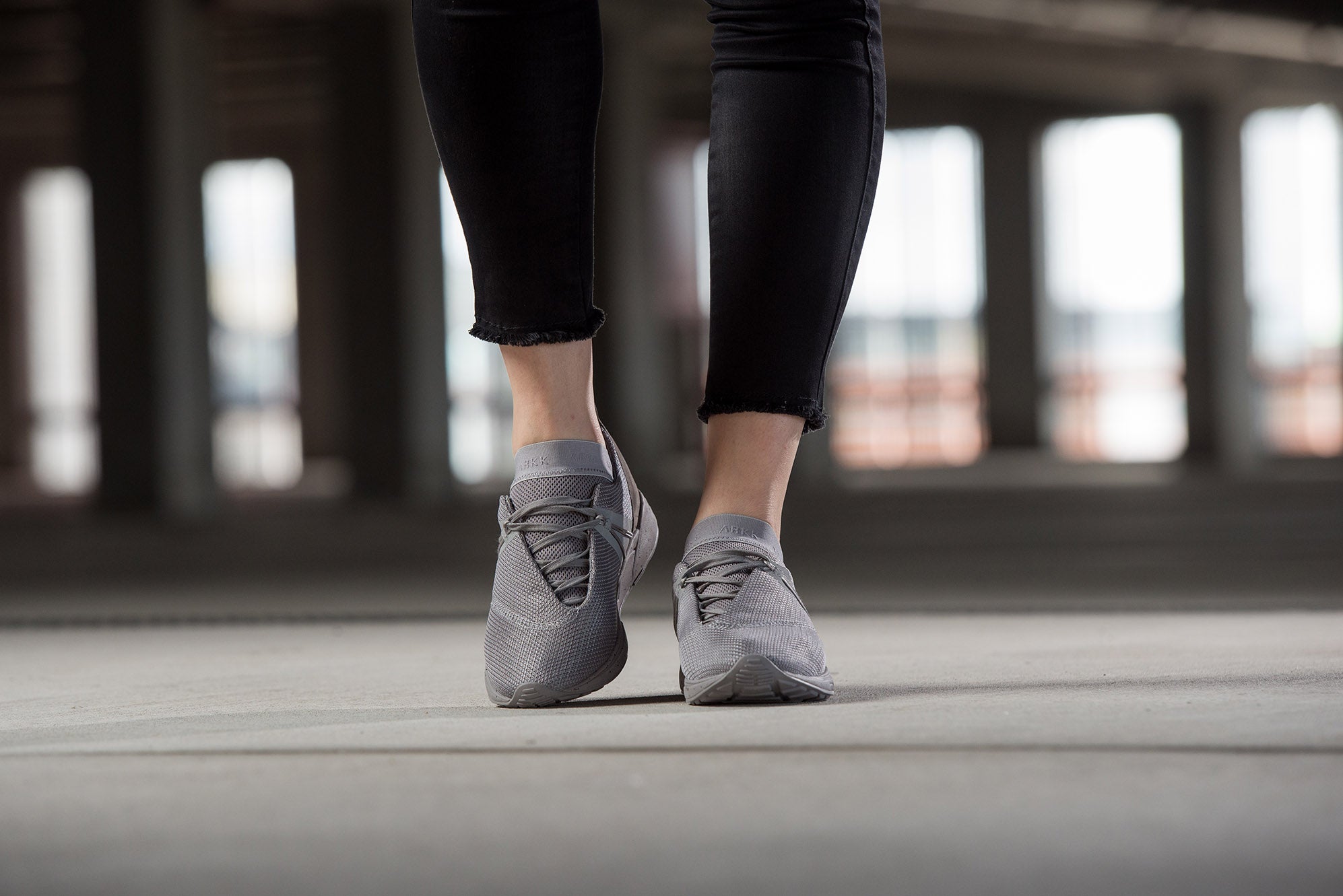 ARKK Collection Eaglezero Mesh S-E15 Silver Grey Spray - Woman Eaglezero Grey