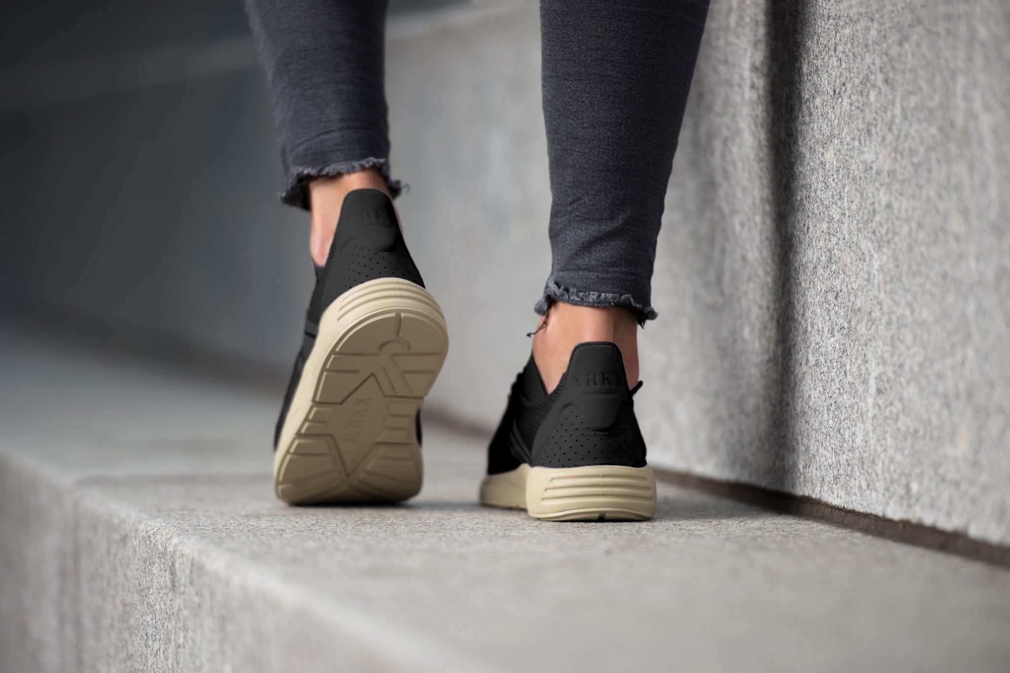 ARKK Collection Eaglezero S-E15 Black Tan - Women Eaglezero Black