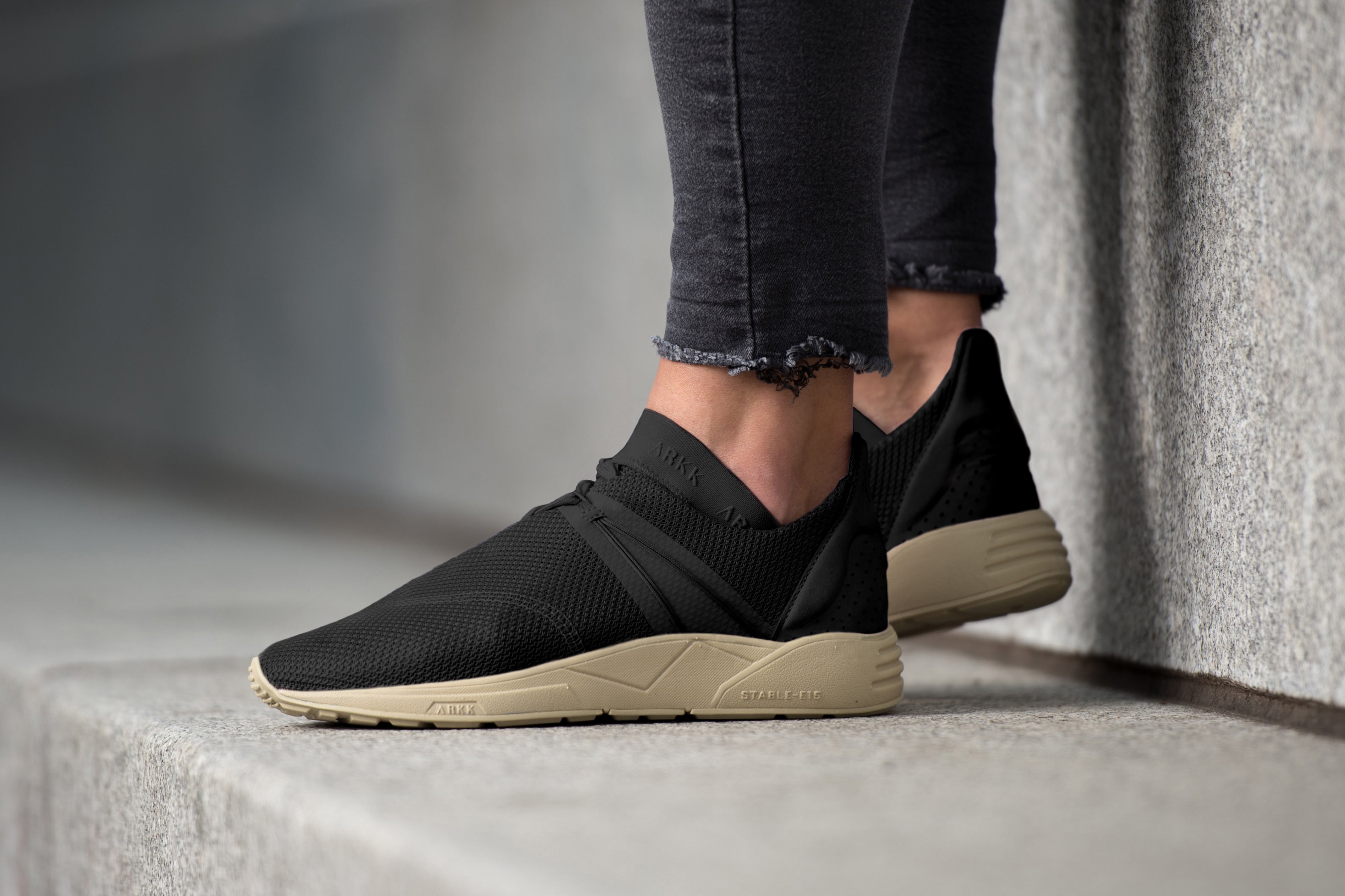ARKK Collection Eaglezero S-E15 Black Tan - Women Eaglezero Black