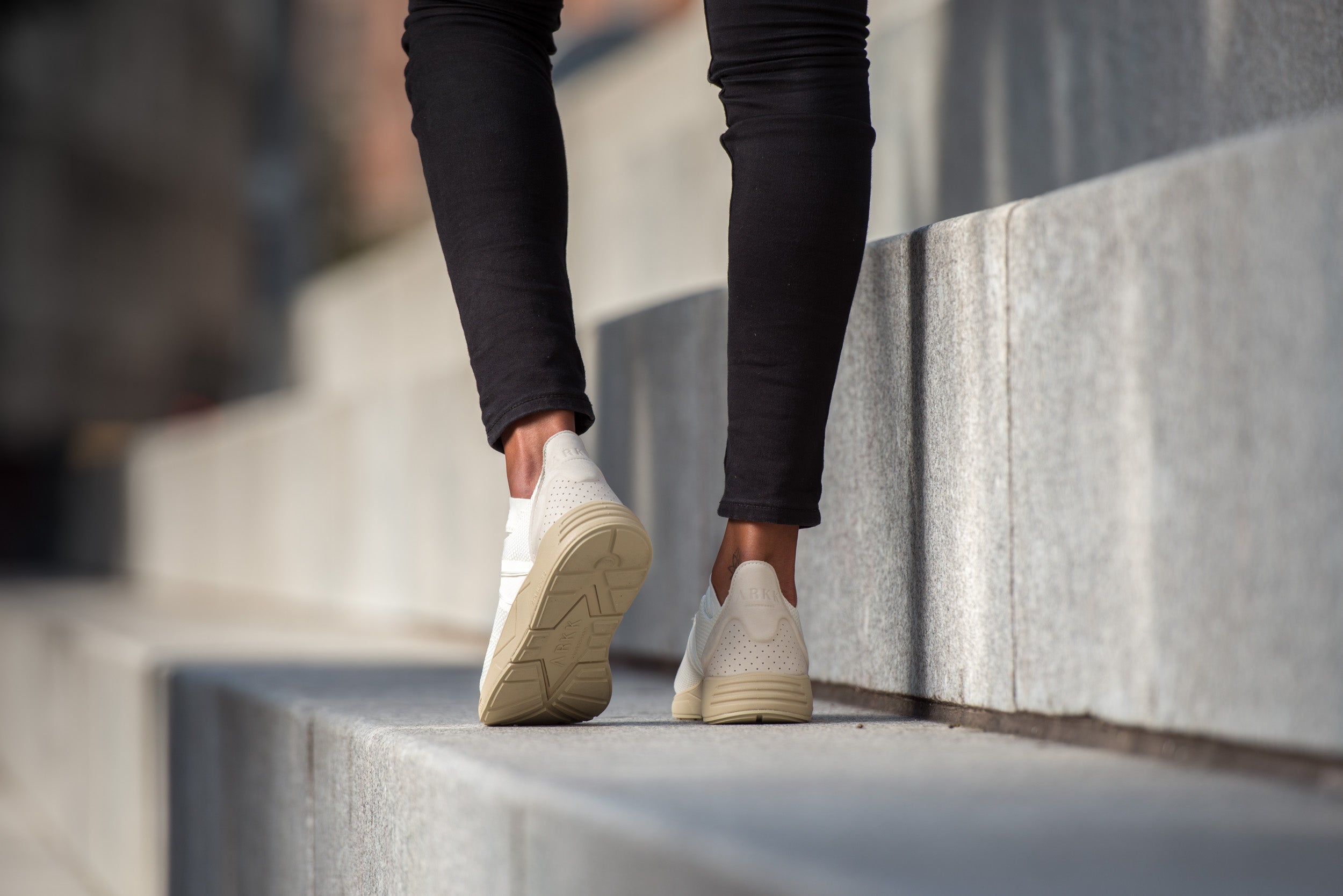 ARKK Collection Eaglezero S-E15 Off White Tan - Women Eaglezero Off White