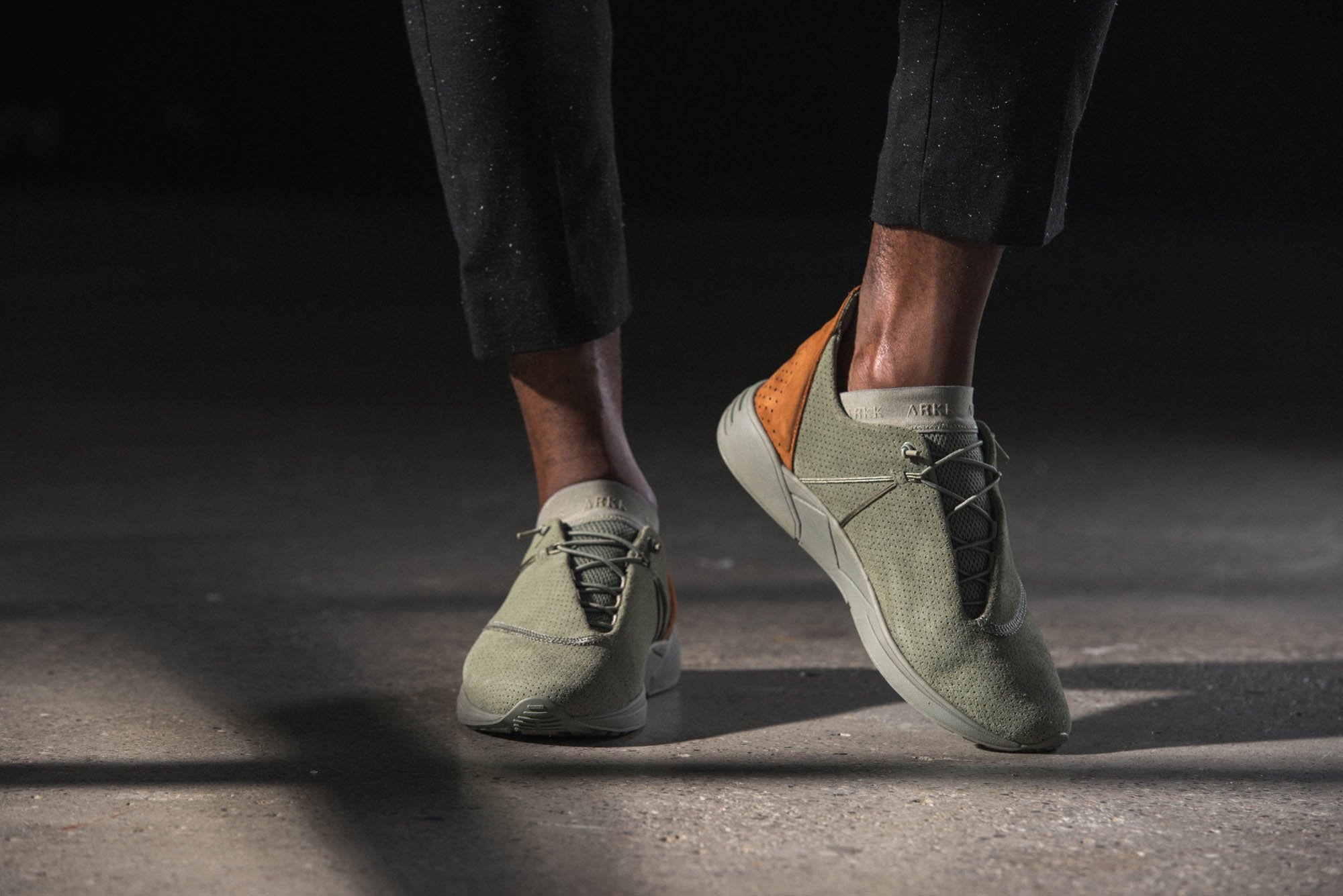ARKK Copenhagen - Main Line Eaglezero Suede S-E15 Army Brown - Men Eaglezero