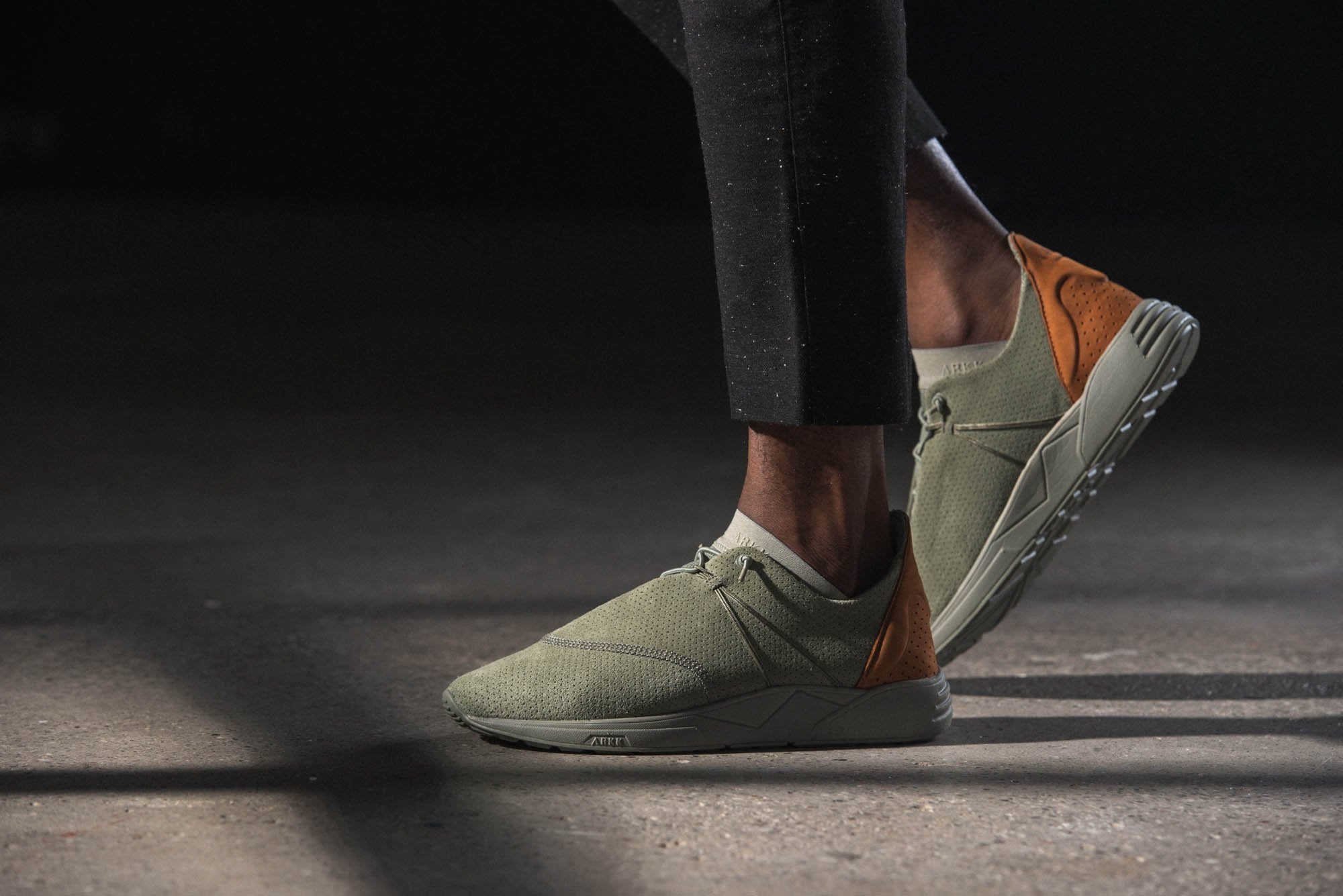 ARKK Copenhagen - Main Line Eaglezero Suede S-E15 Army Brown - Men Eaglezero